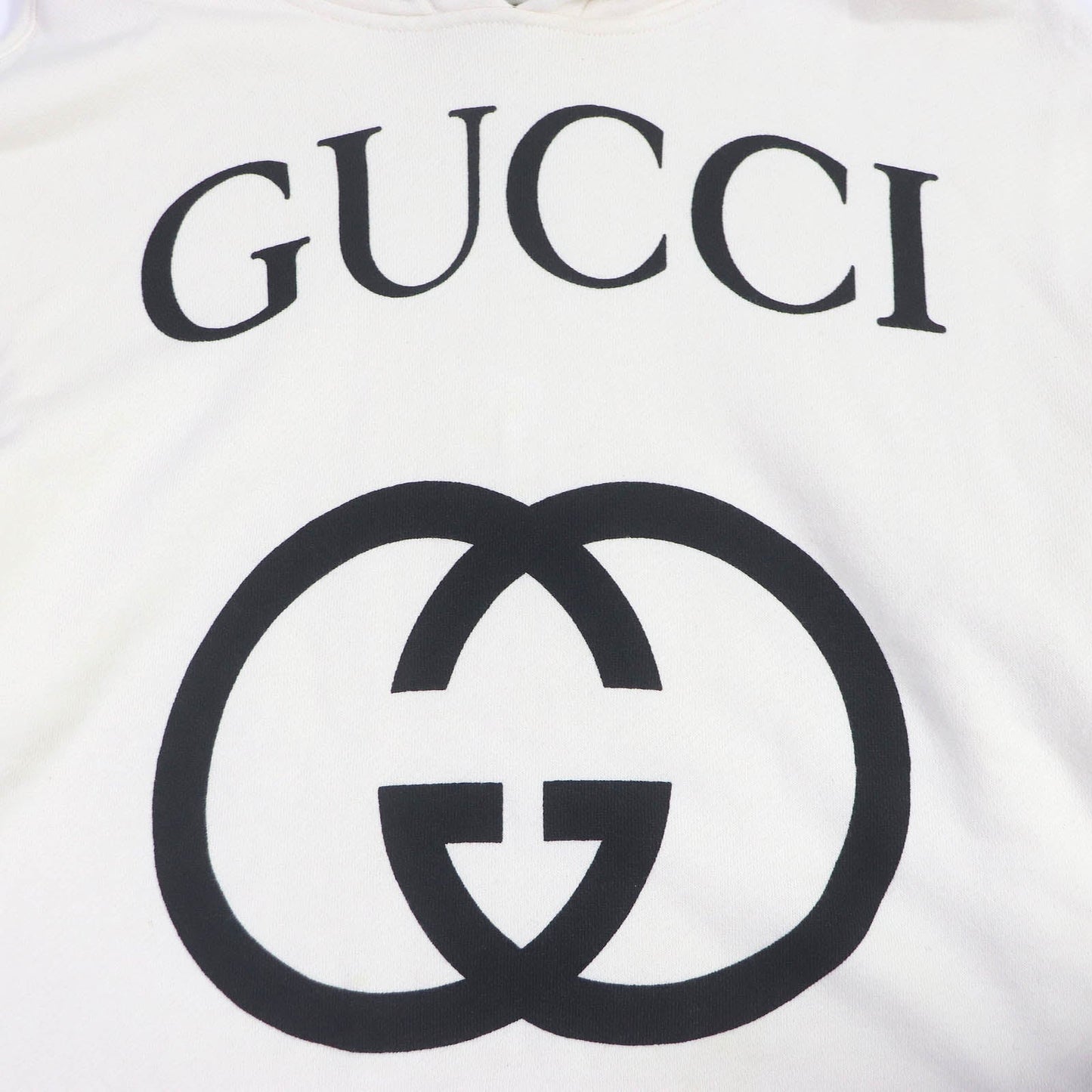 Luxury Gucci Trending 2025 Interlocking G Logo Hoodie Ivory XS