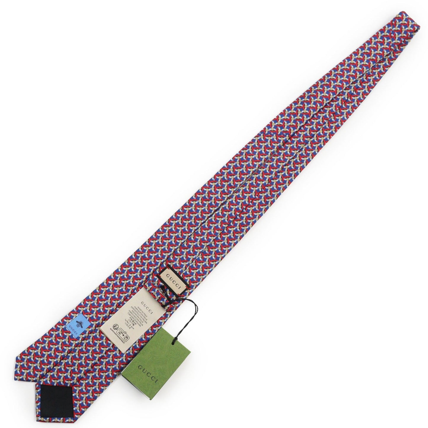 Luxury Gucci Trending 2025 Silk GG Belt Pattern Tie