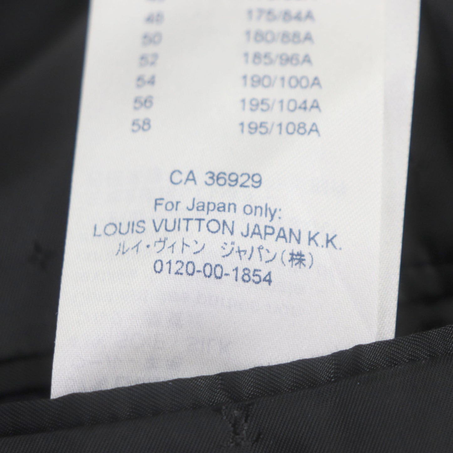 Louis Vuitton Wool Silk Blend Tailored Jacket