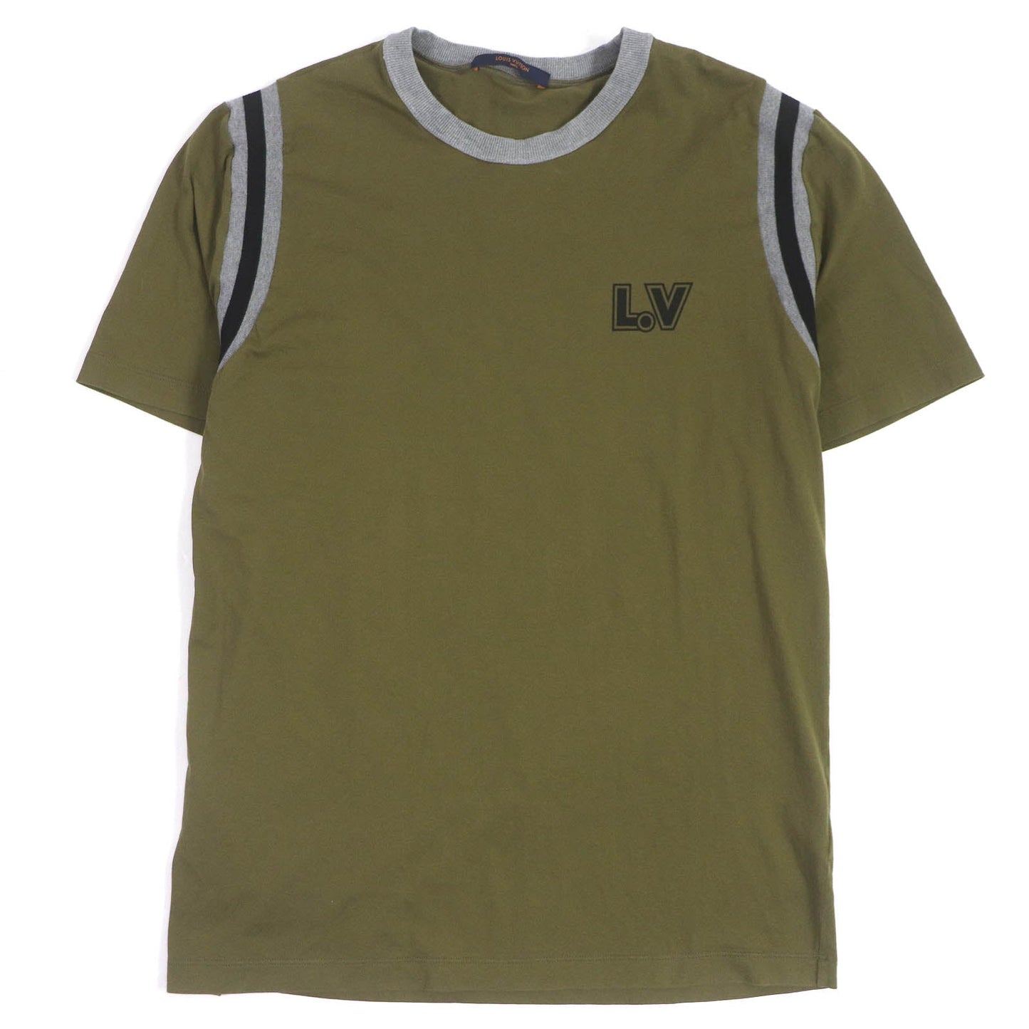 Louis Vuitton ALOHA LV Logo T-shirt Khaki L