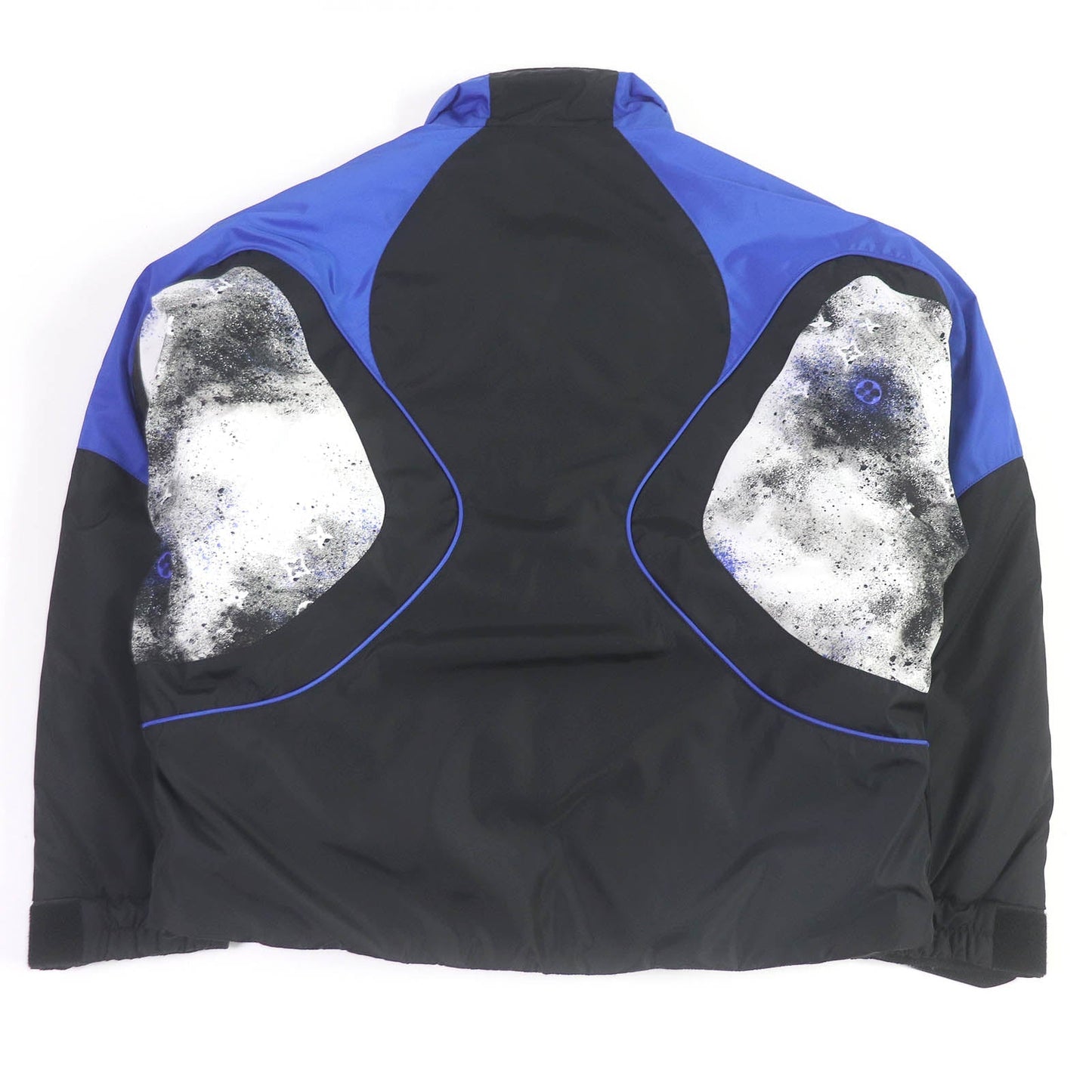 LOUIS VUITTON Nylon jacket HIB30WRWK cotton Black blue 52