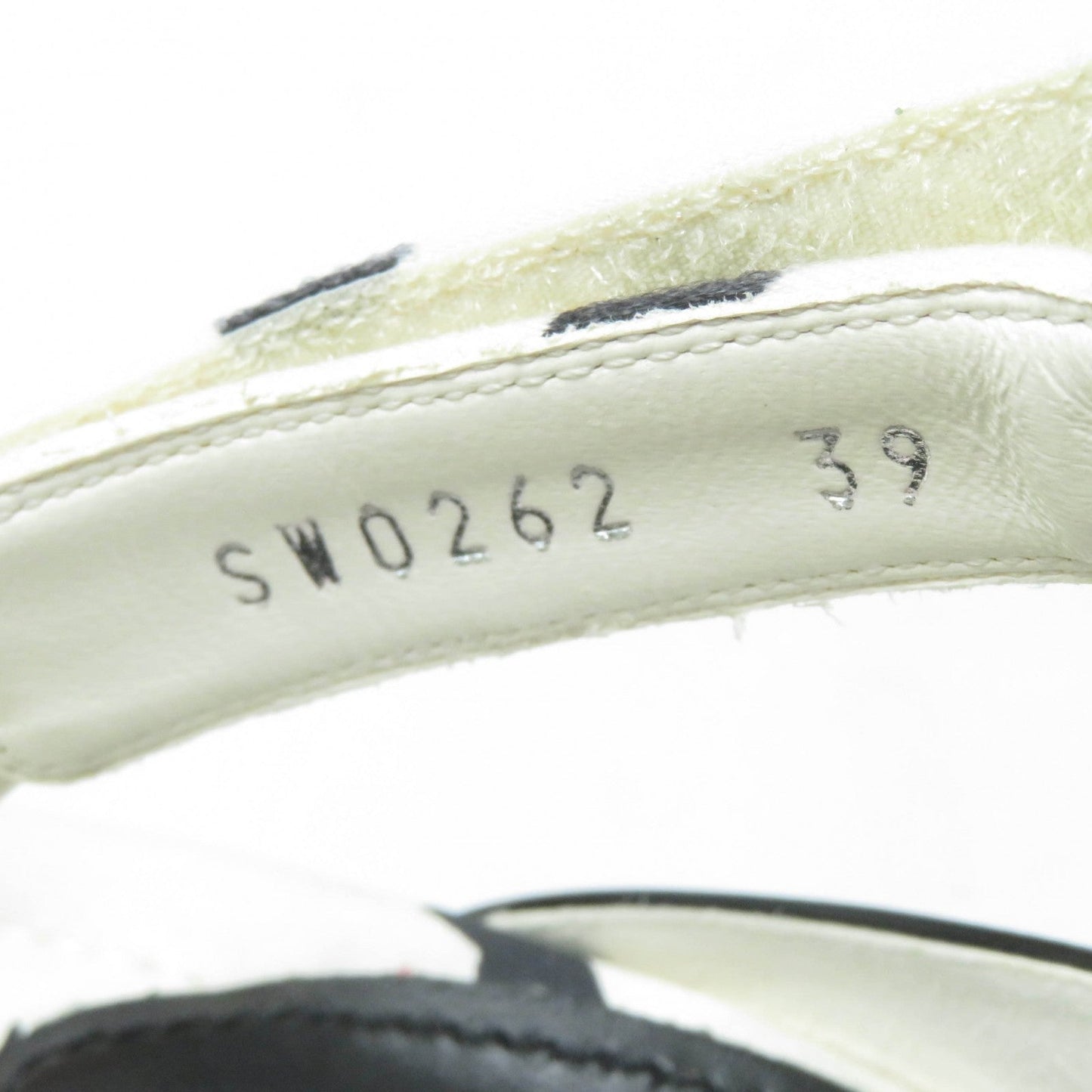 Louis Vuitton Satin Patent Leather Ankle Strap Sandals