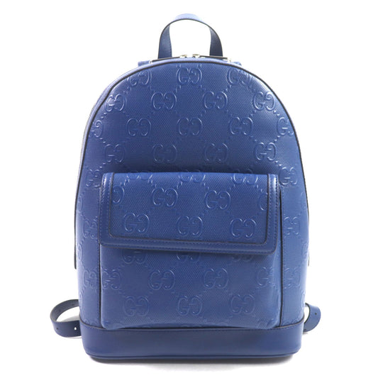 Luxury Gucci Trending 2025 GG Embossed Leather Backpack 658579