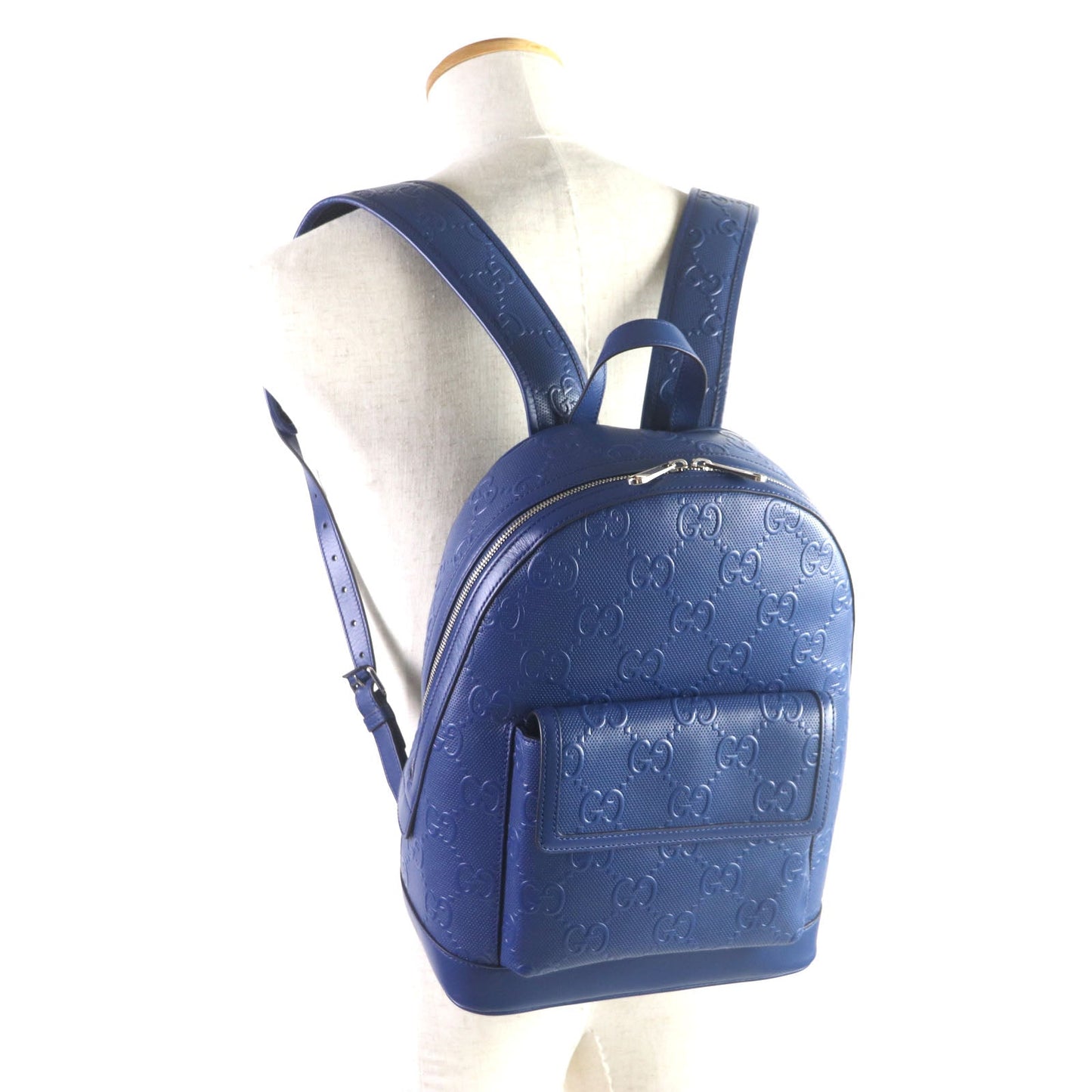 Luxury Gucci Trending 2025 GG Embossed Leather Backpack 658579