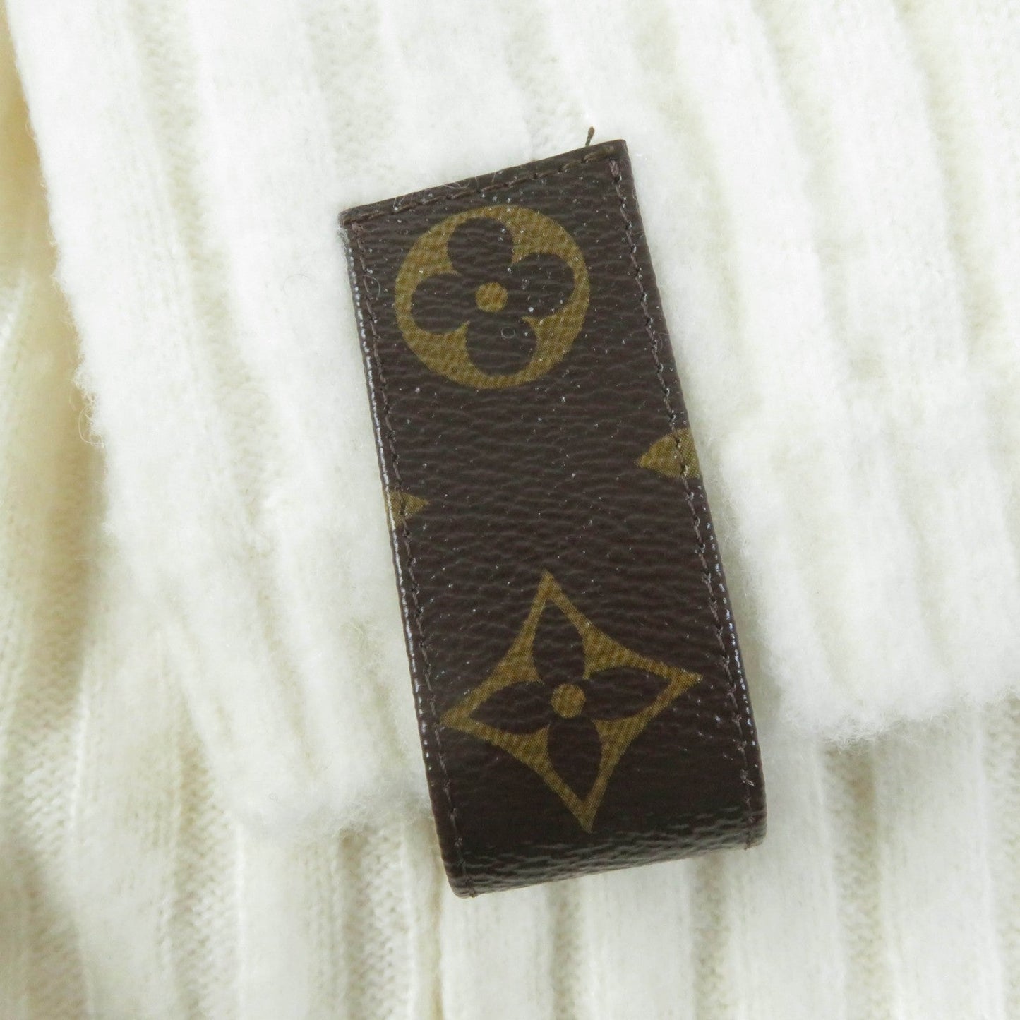 Louis Vuitton Wool Silk Cashmere Monogram Pullover XS