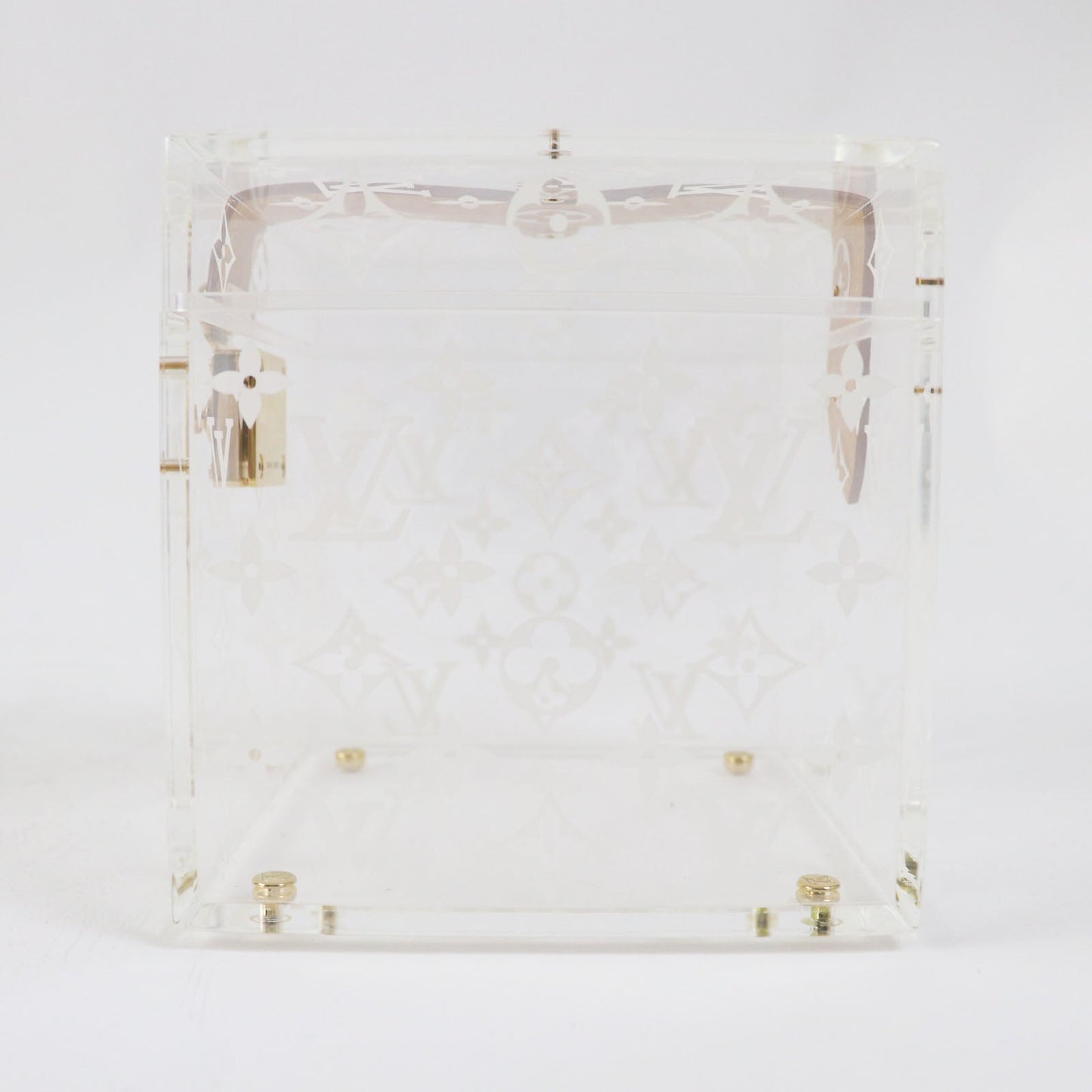 Louis Vuitton Boite Scott Cube Leather Box
