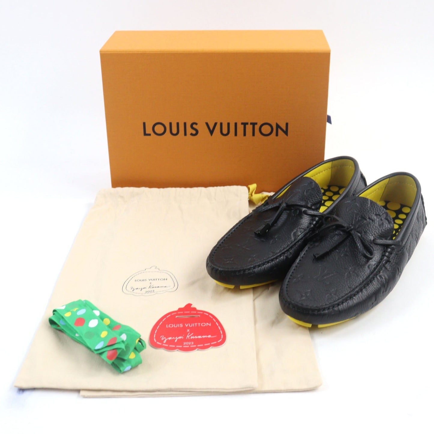 Louis Vuitton Yayoi Kusama Monogram Dot Loafers