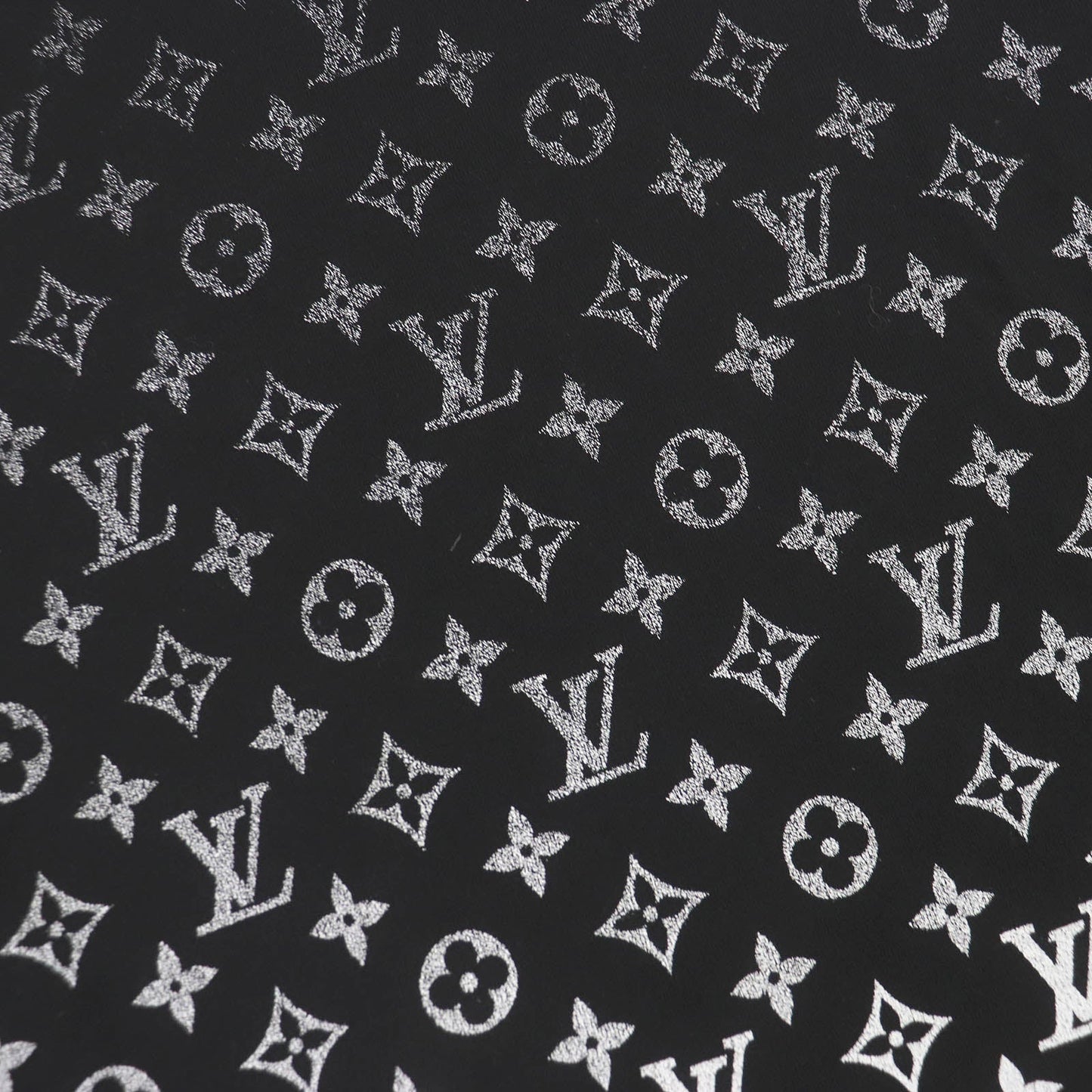 LOUIS VUITTON Short sleeve T-shirt cotton black S