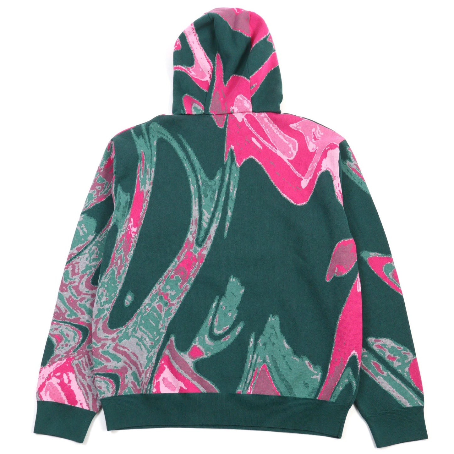 Louis Vuitton Logo Embroidered Cotton Hoodie M