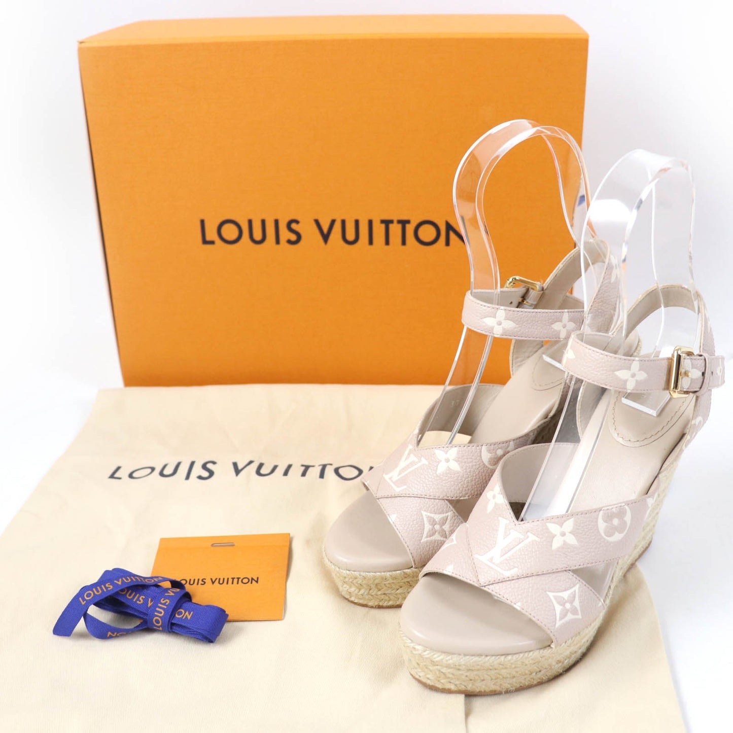 Louis Vuitton Starboard Lines Leather Sandals