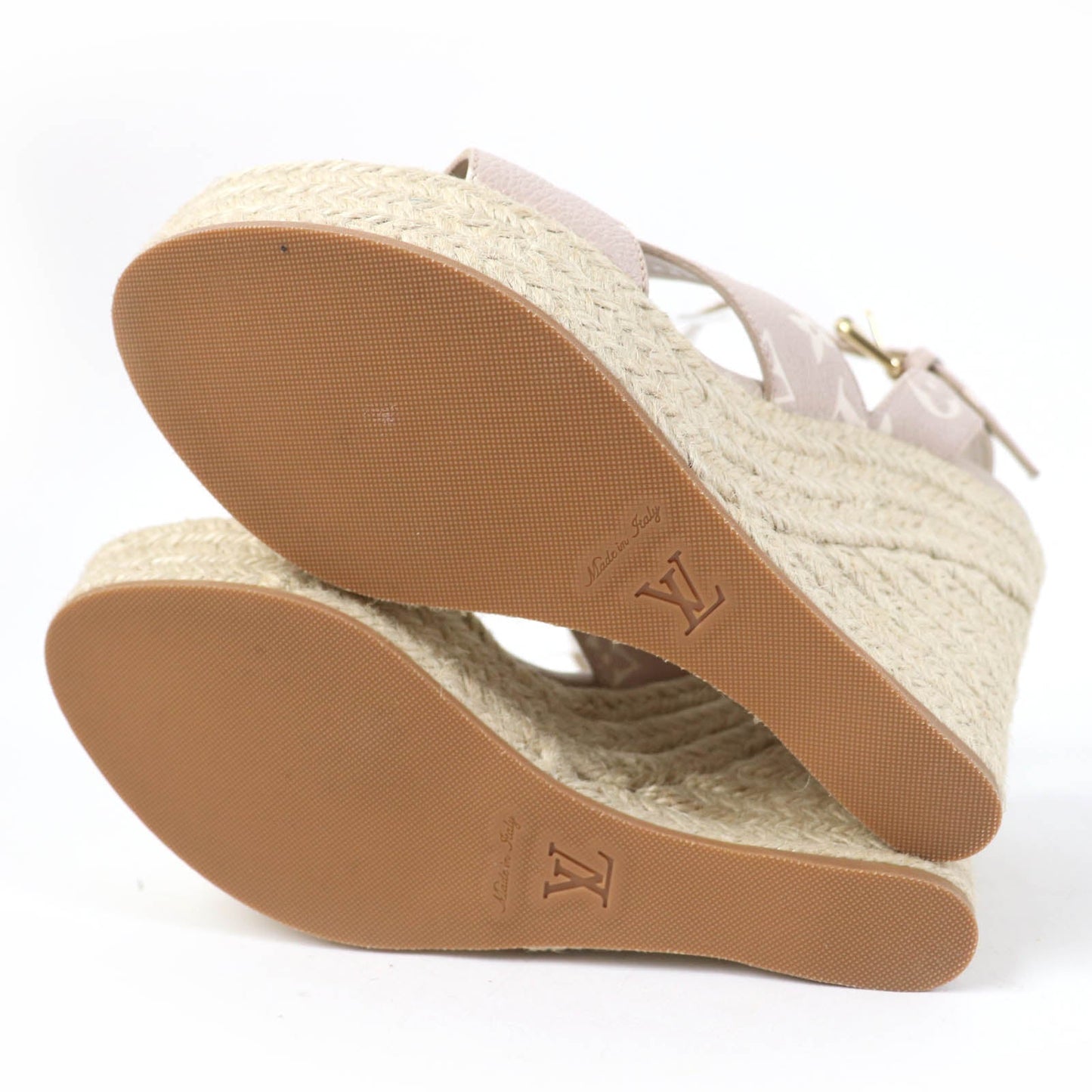 Louis Vuitton Starboard Lines Leather Sandals