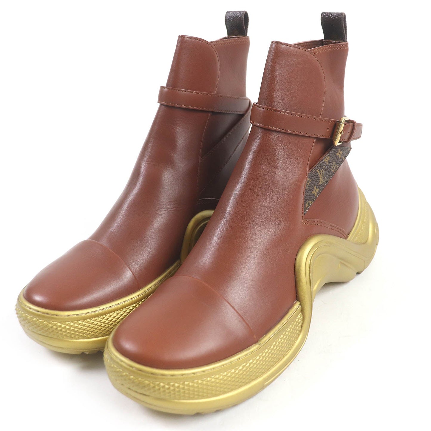 Louis Vuitton Arclight Monogram Leather Boots