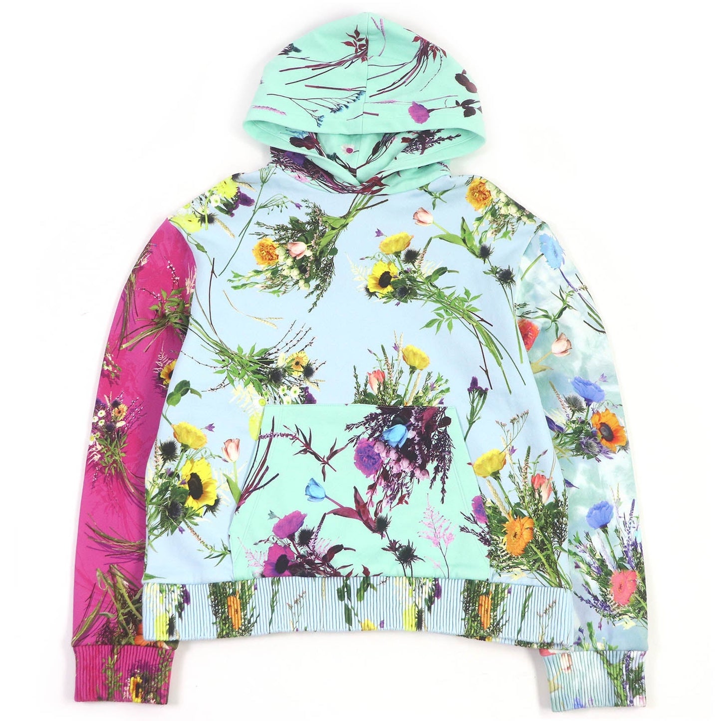 Louis Vuitton Flower Print Fleece Hoodie
