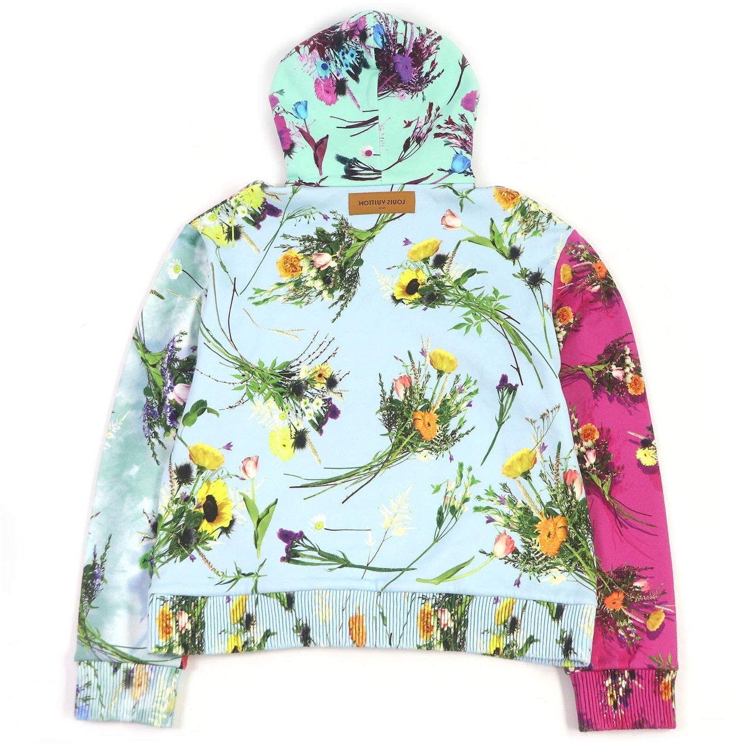 LOUIS VUITTON Hoodie cotton Blue type S