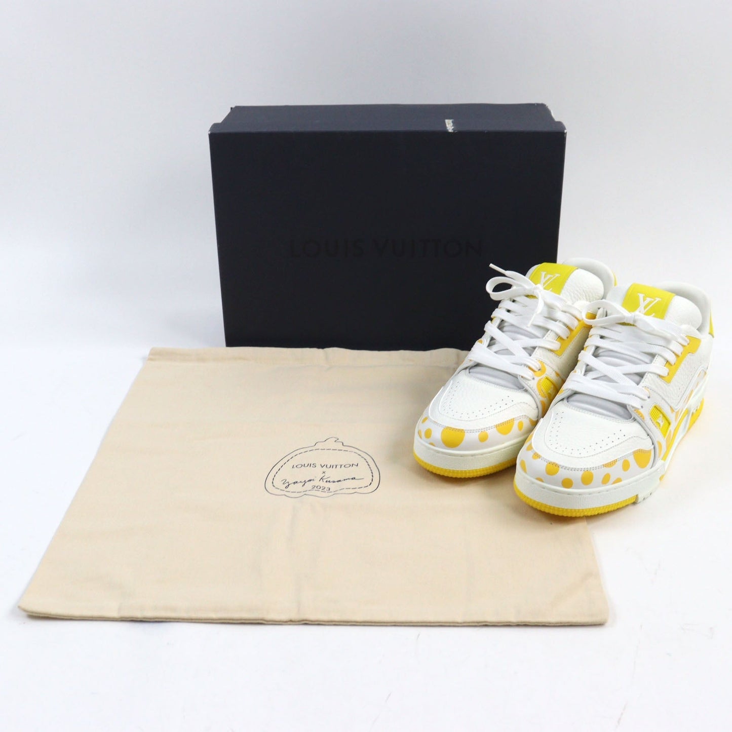 Louis Vuitton Yayoi Kusama LV Trainer Sneakers