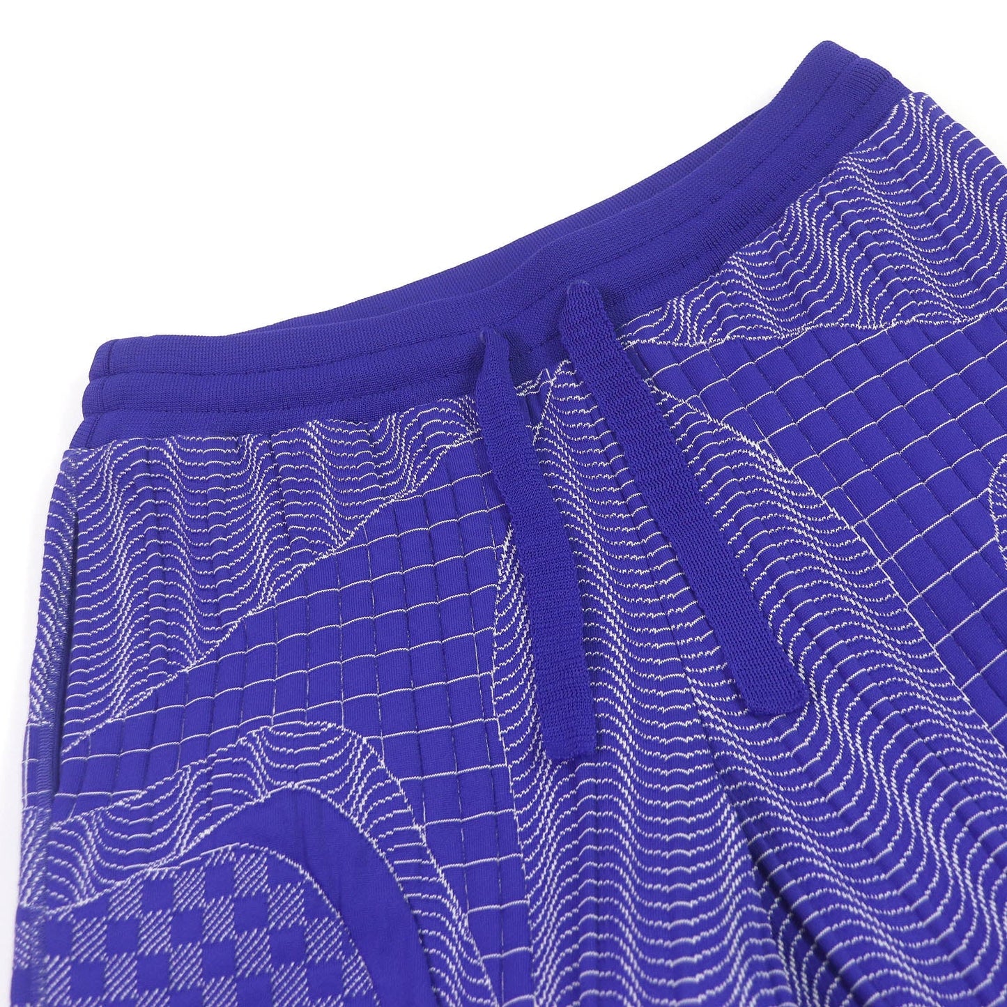 Louis Vuitton Damier Print Shorts Blue M
