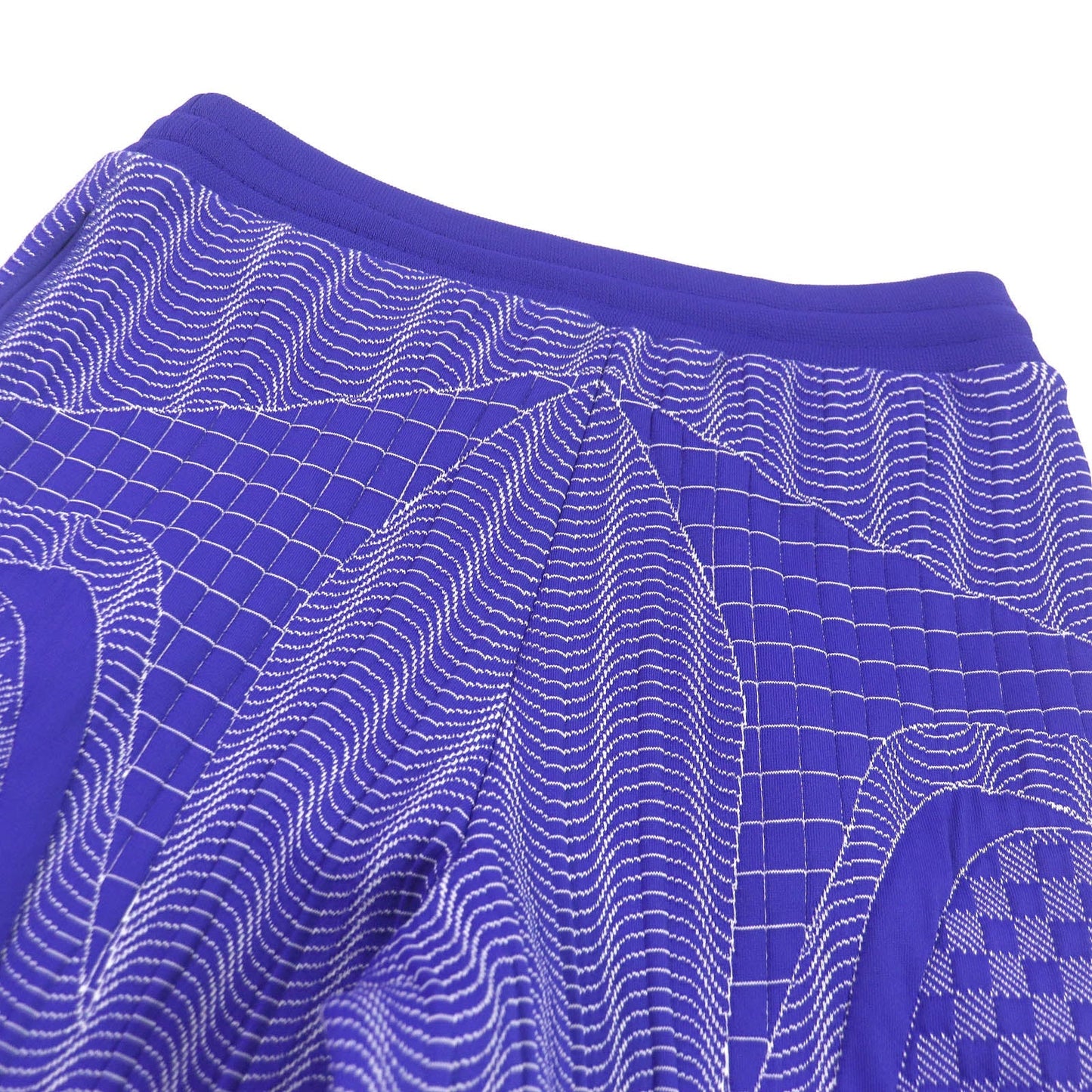Louis Vuitton Damier Print Shorts Blue M