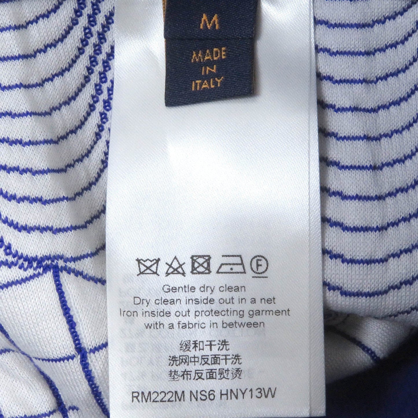 Louis Vuitton Damier Print Shorts Blue M