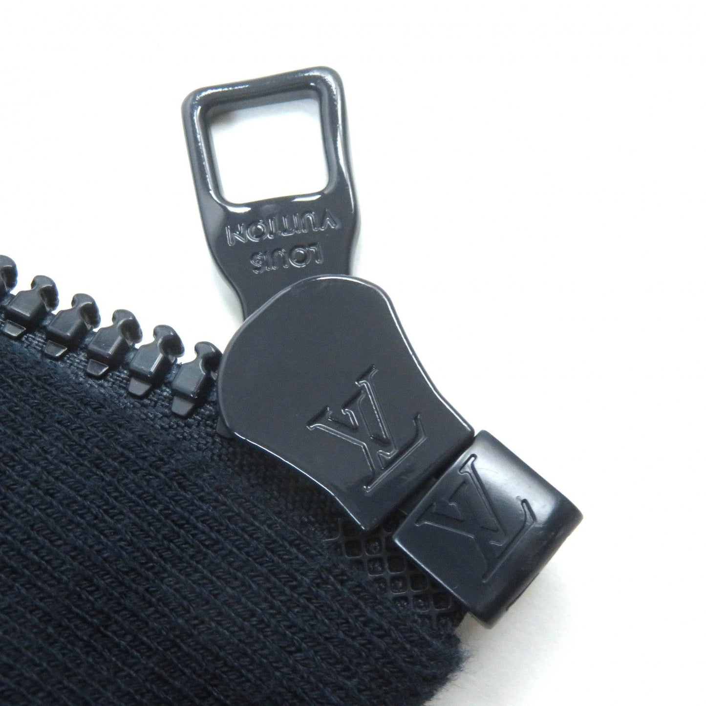 Louis Vuitton Monogram Fleece Jacket Navy