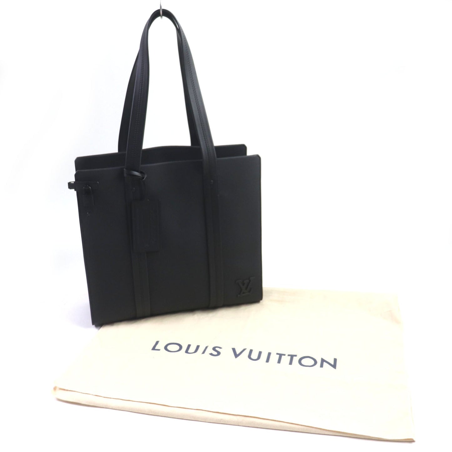 Louis Vuitton Take Off LV Aerogram Leather Tote Bag