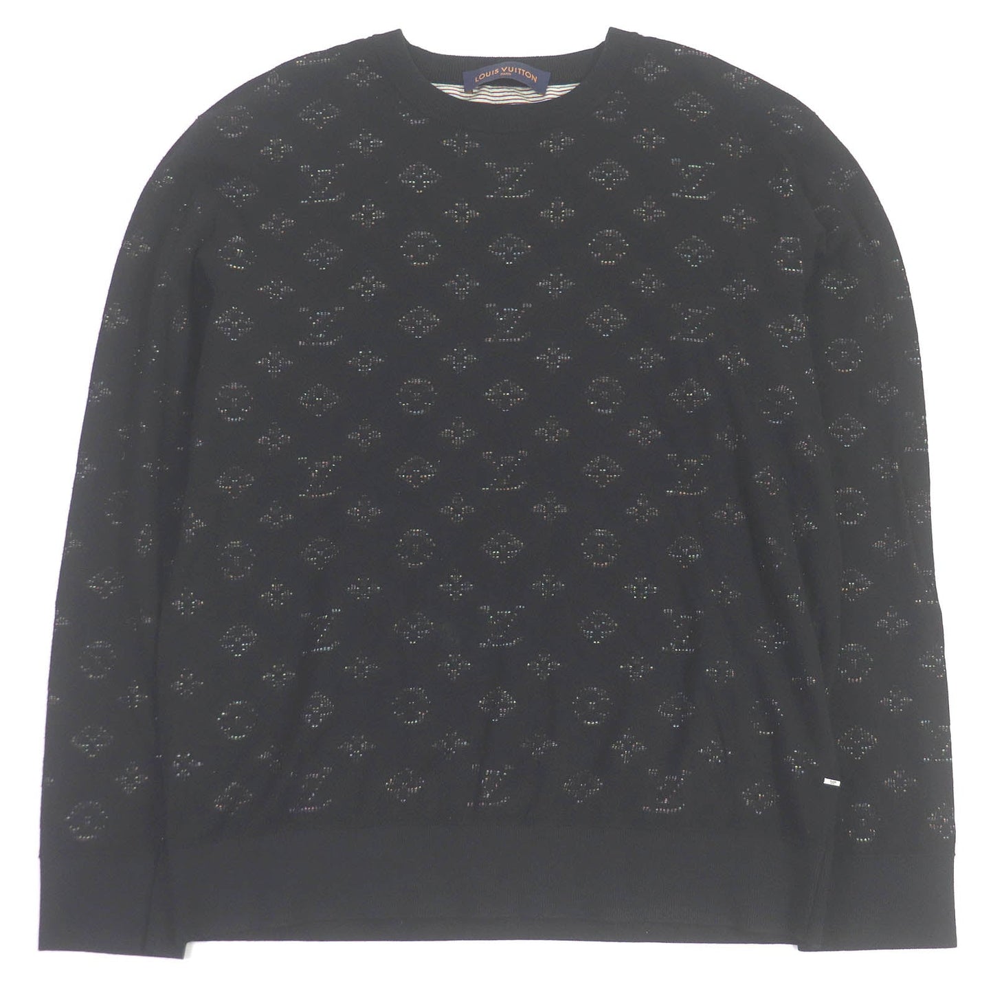 Louis Vuitton Monogram Knit Black XL