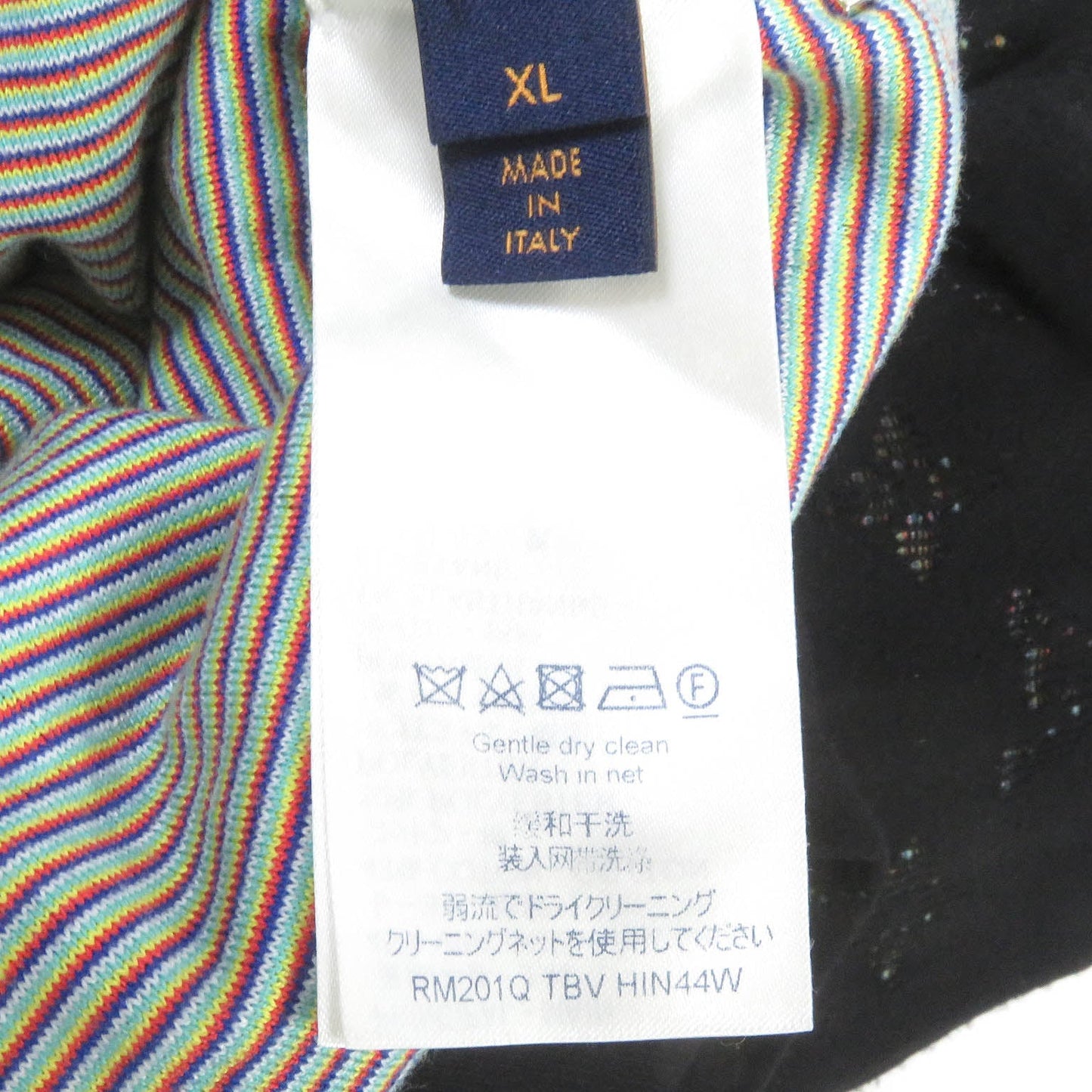 Louis Vuitton Monogram Knit Black XL