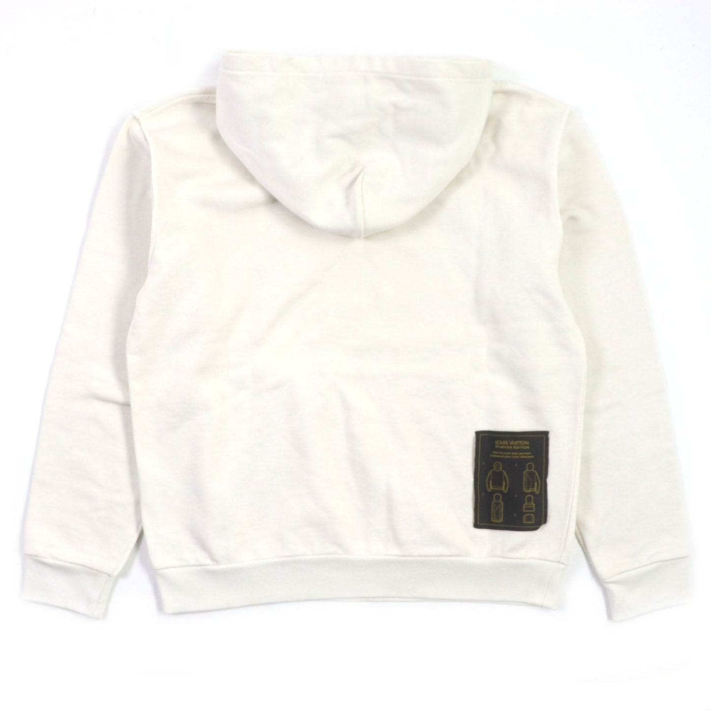 Louis Vuitton Cotton Fleece Pullover Ivory M