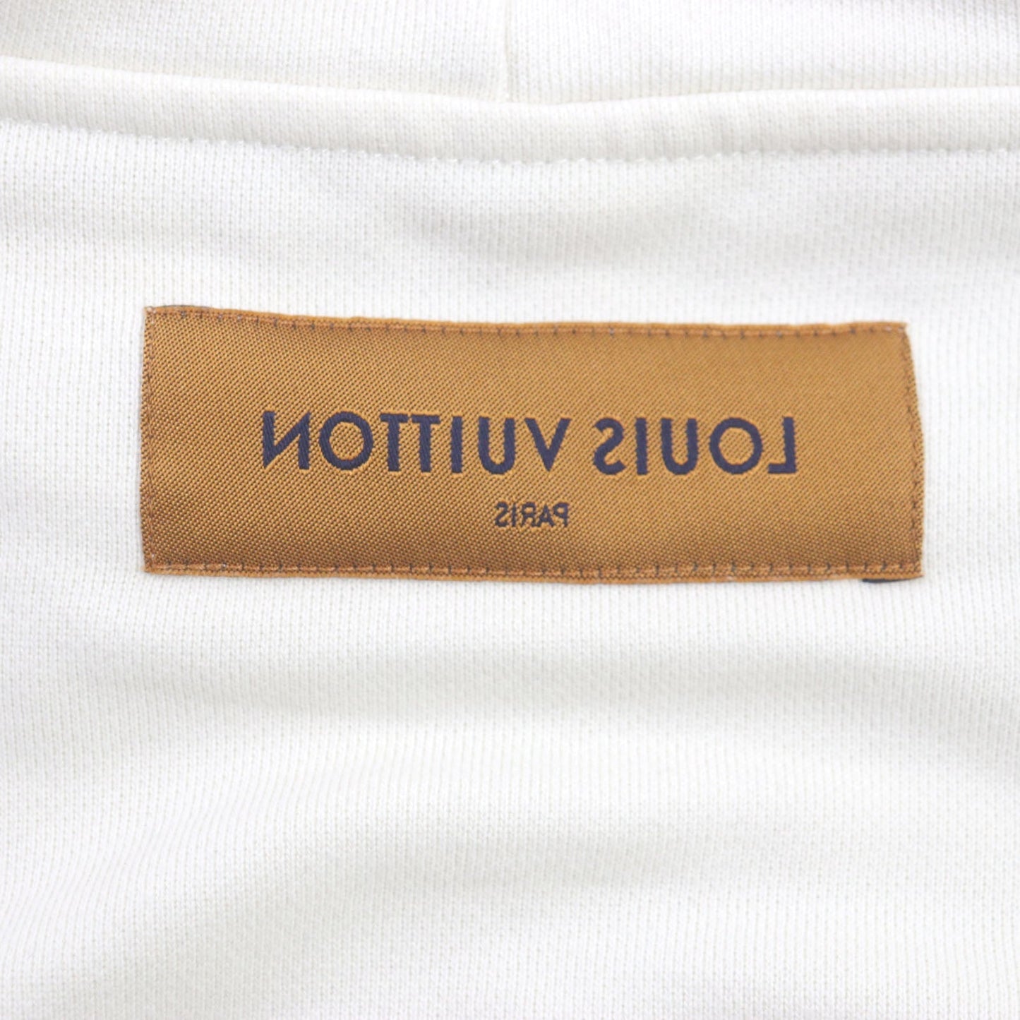 Louis Vuitton Cotton Fleece Pullover Ivory M