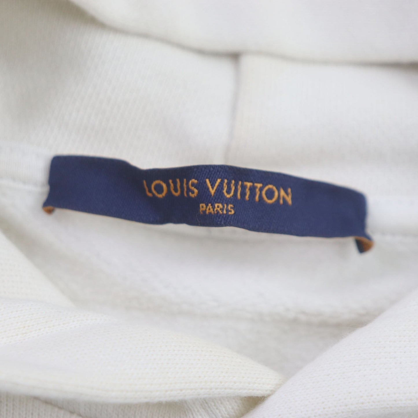 Louis Vuitton Cotton Fleece Pullover Ivory M