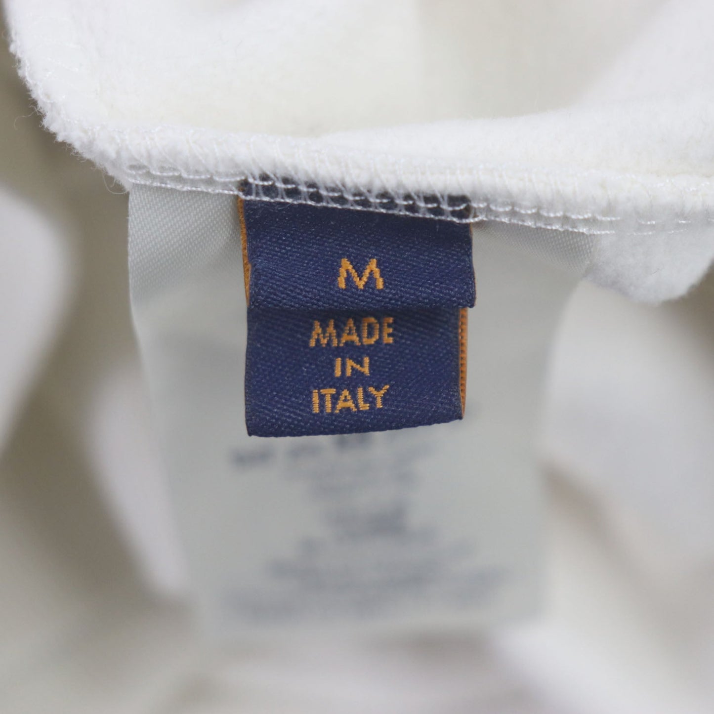 Louis Vuitton Cotton Fleece Pullover Ivory M