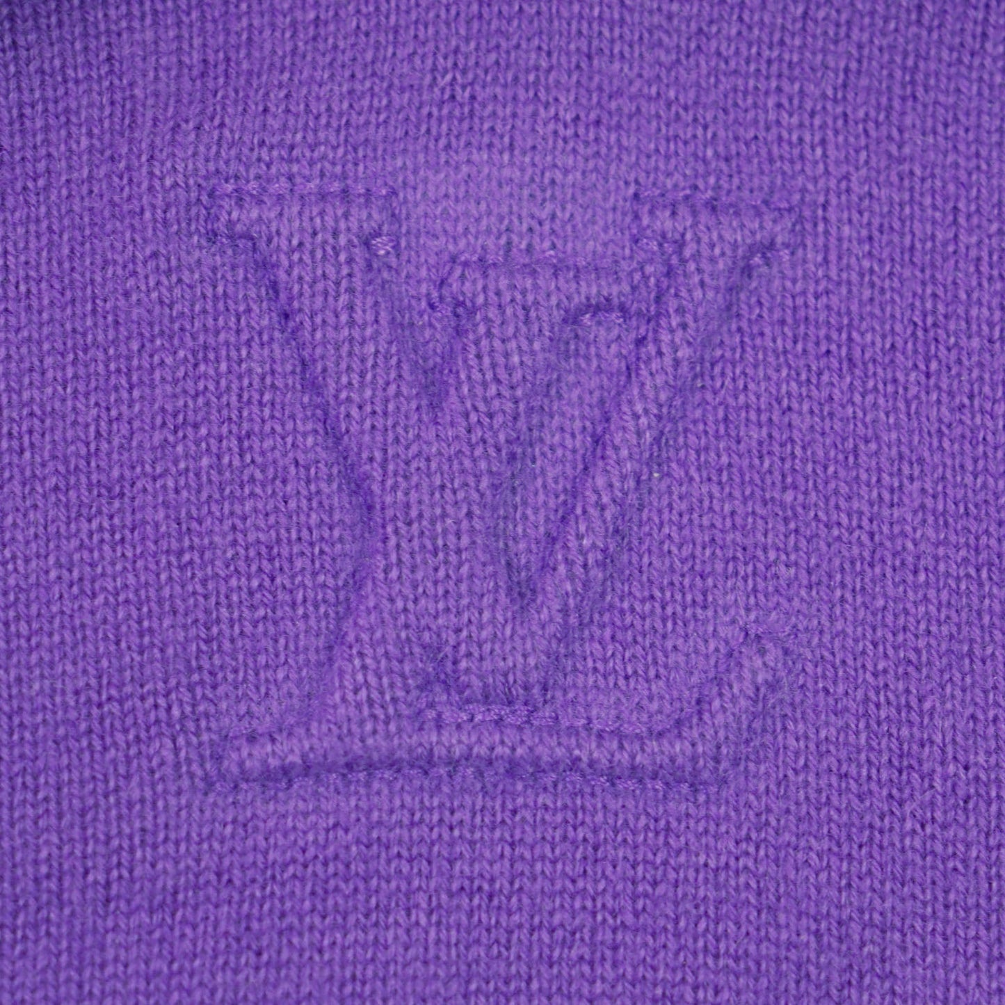 Louis Vuitton Cashmere Silk Pullover Knit Parker