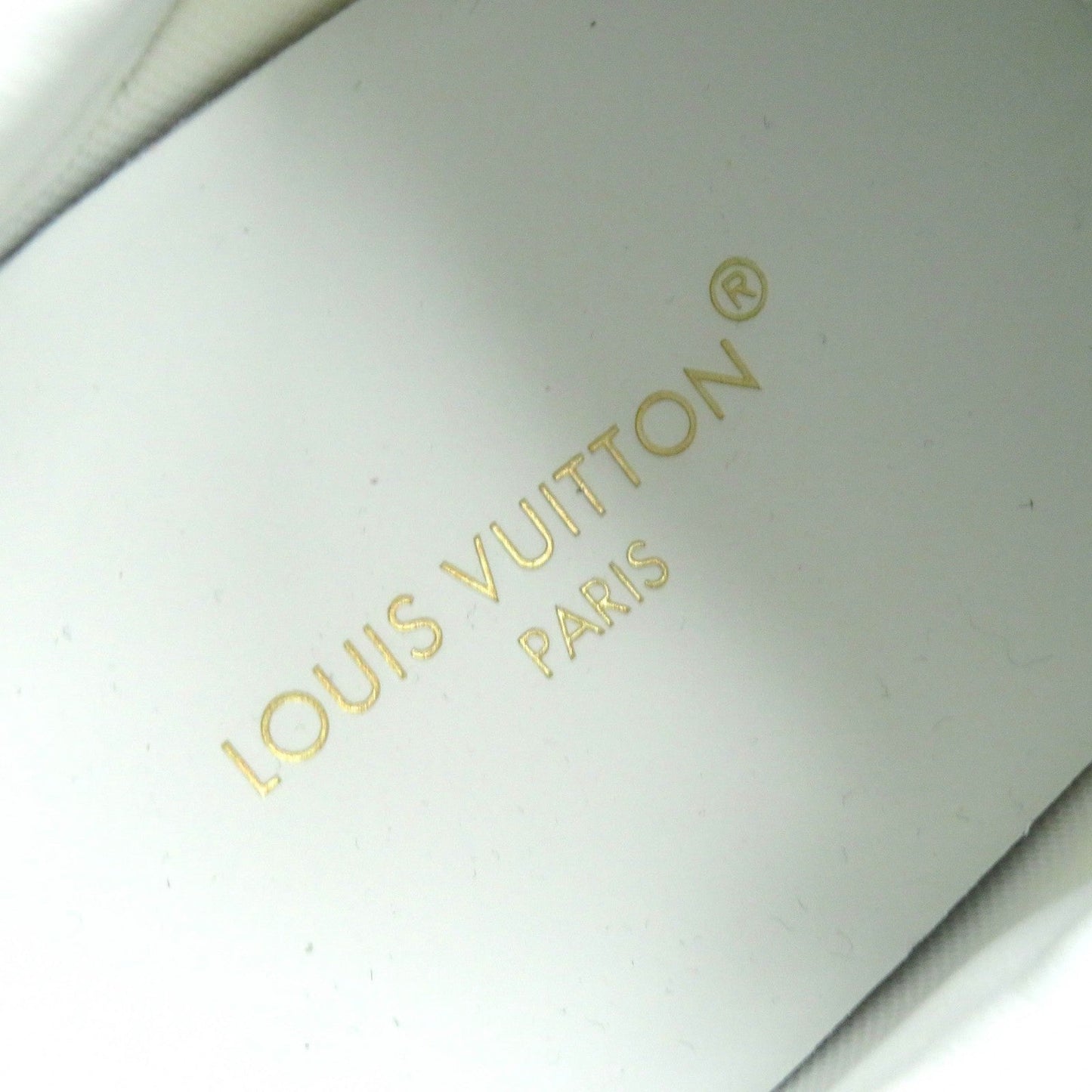 Louis Vuitton Monogram Suede Sneakers Gray White
