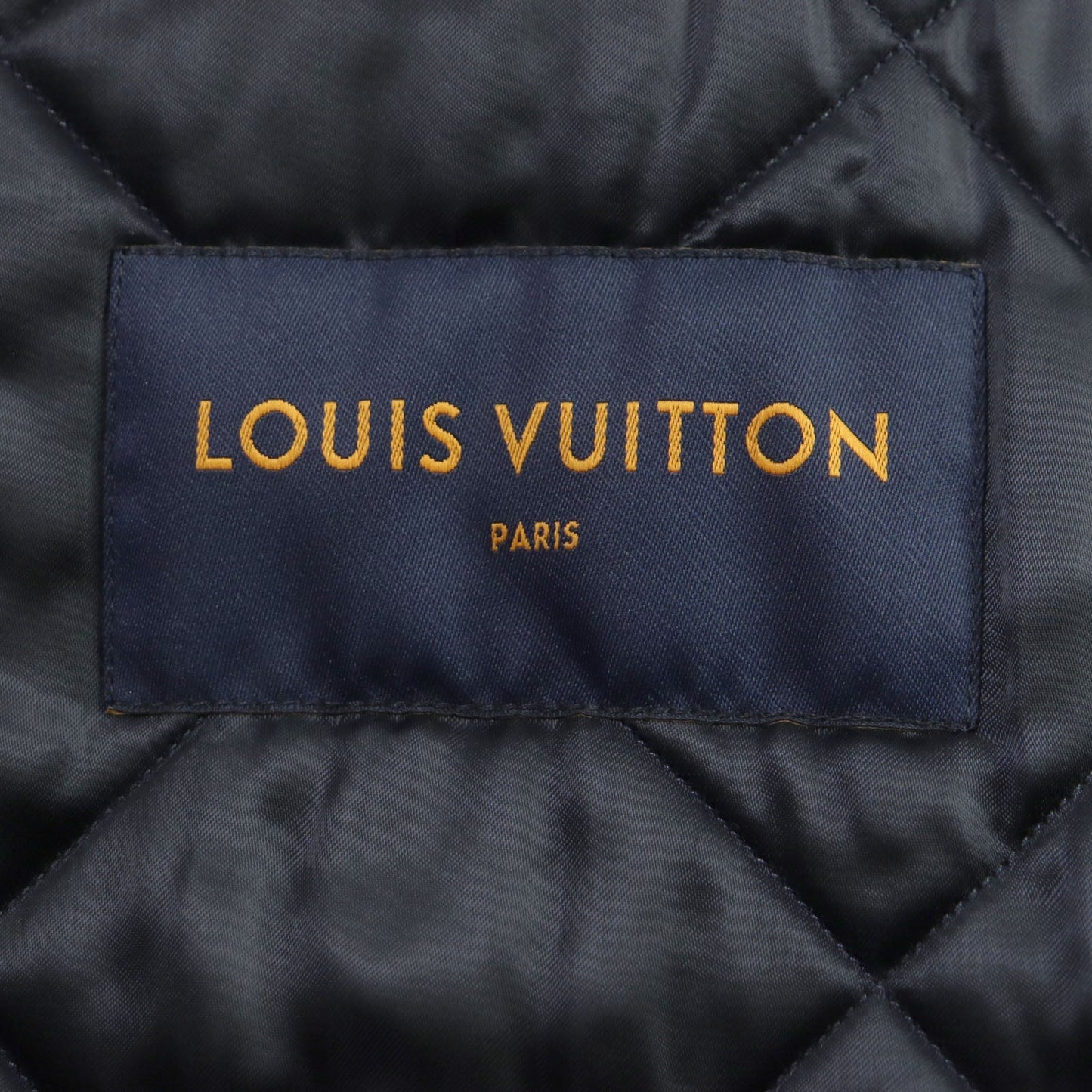 Louis Vuitton Diamond Damier Padded Denim Jacket