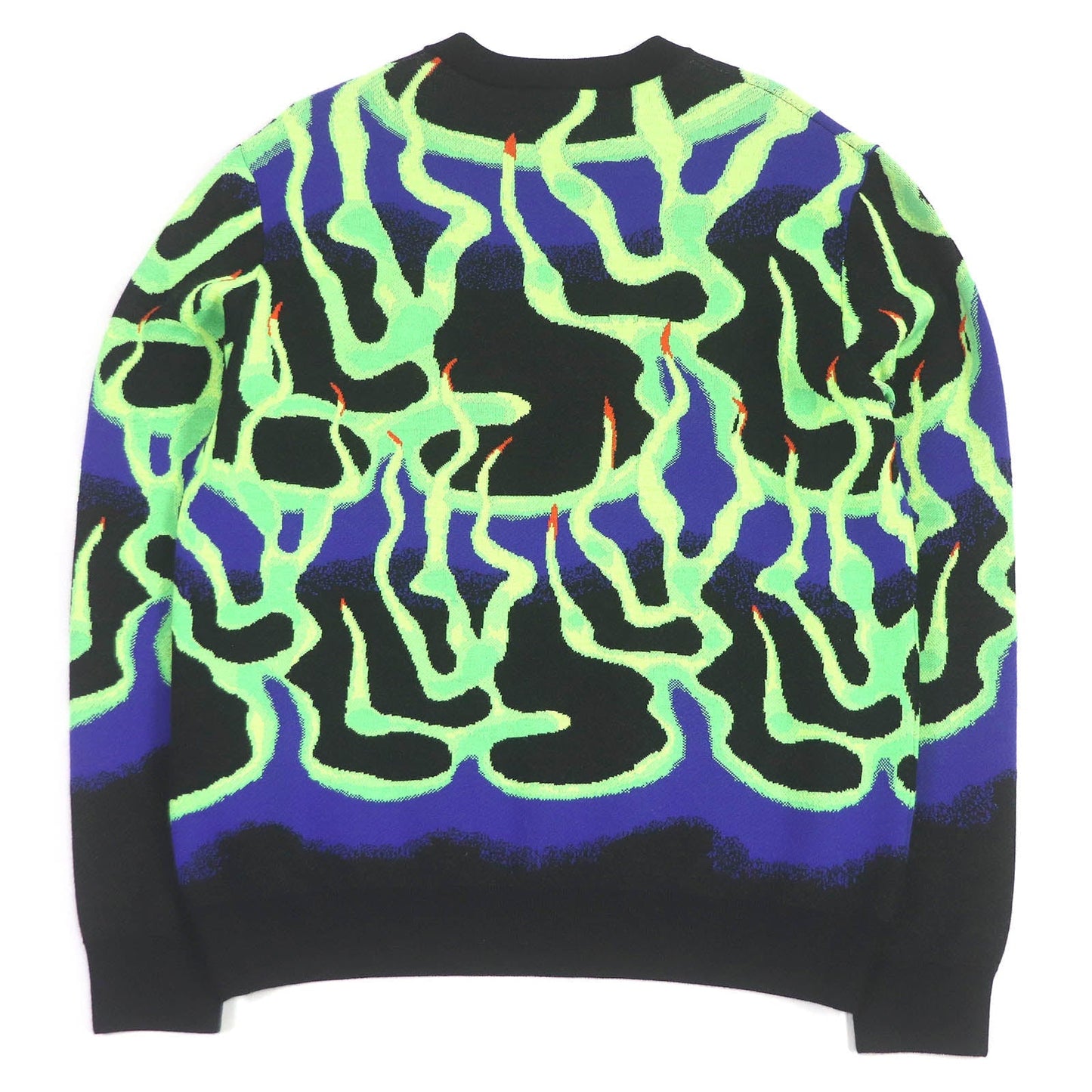 Louis Vuitton Wool Graphic Print Knit Multicolor M