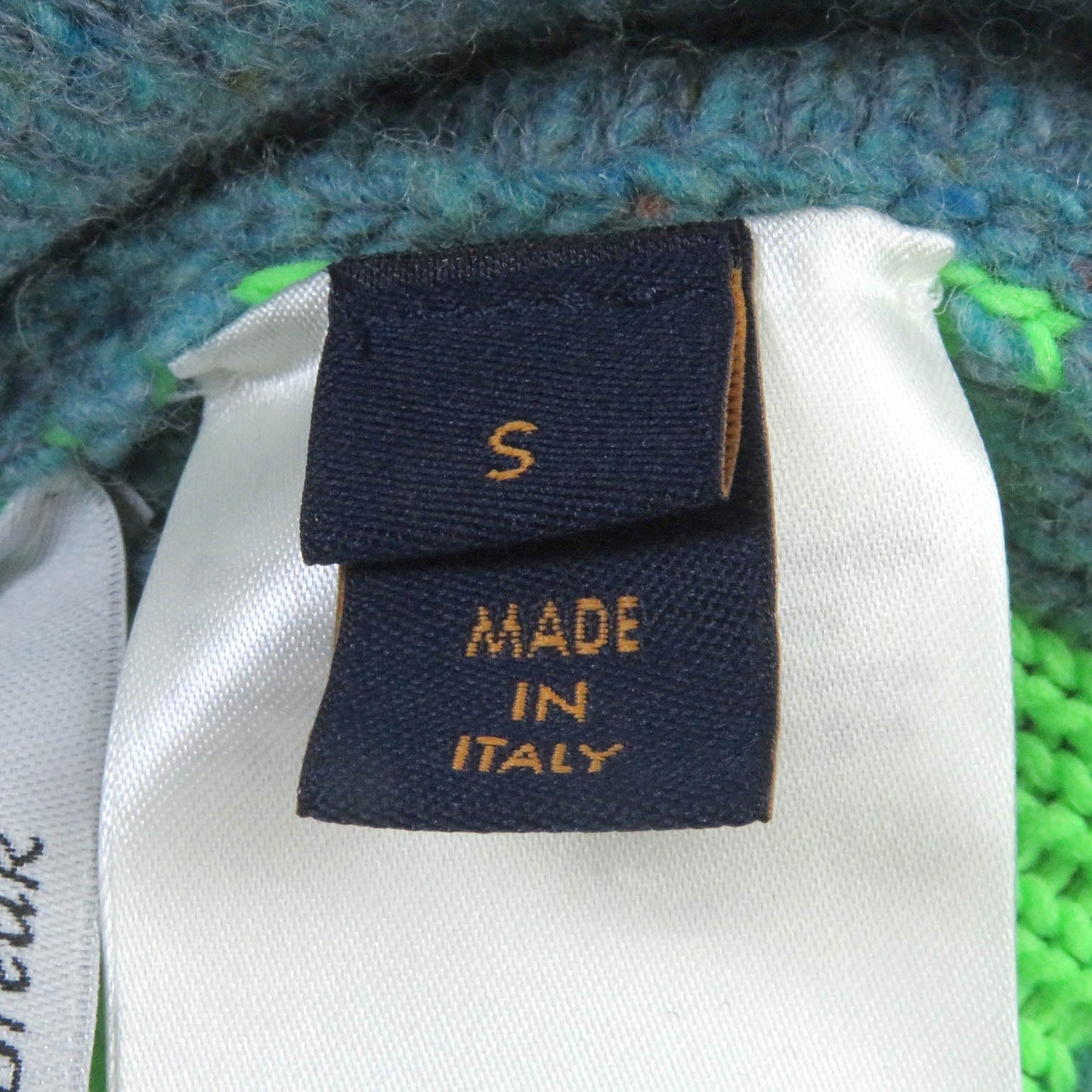 Louis Vuitton Monogram Knit Cardigan Blue S
