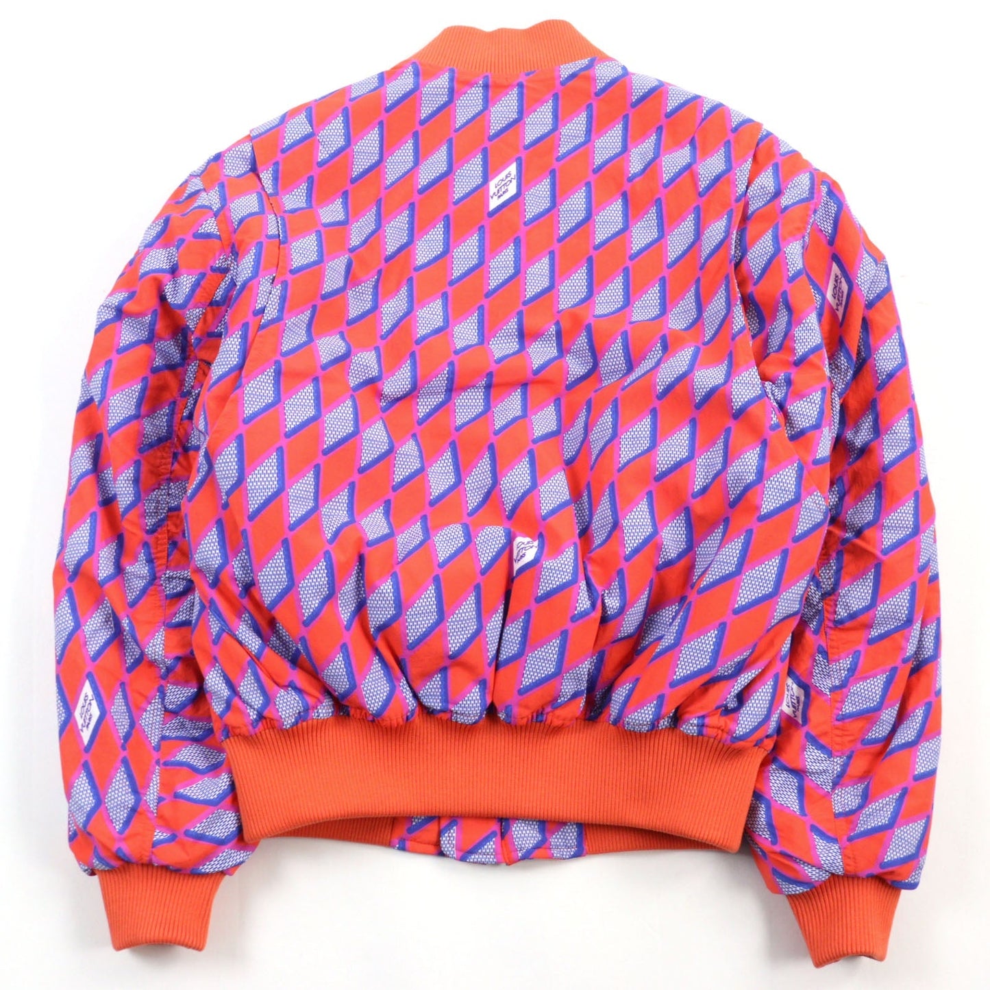Louis Vuitton Nylon Bomber Jacket Orange 46
