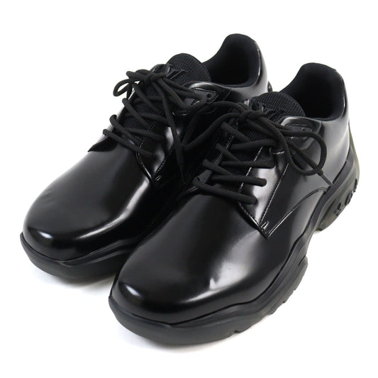Louis Vuitton Damier Monogram Leather Sneakers Black 8.5