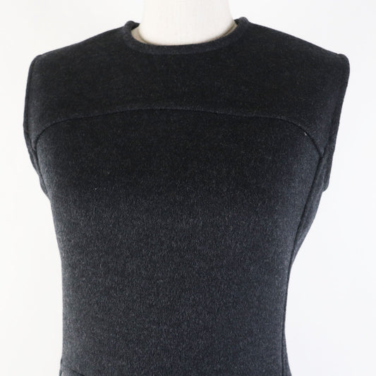 Louis Vuitton Wool Silk Monogram Dress