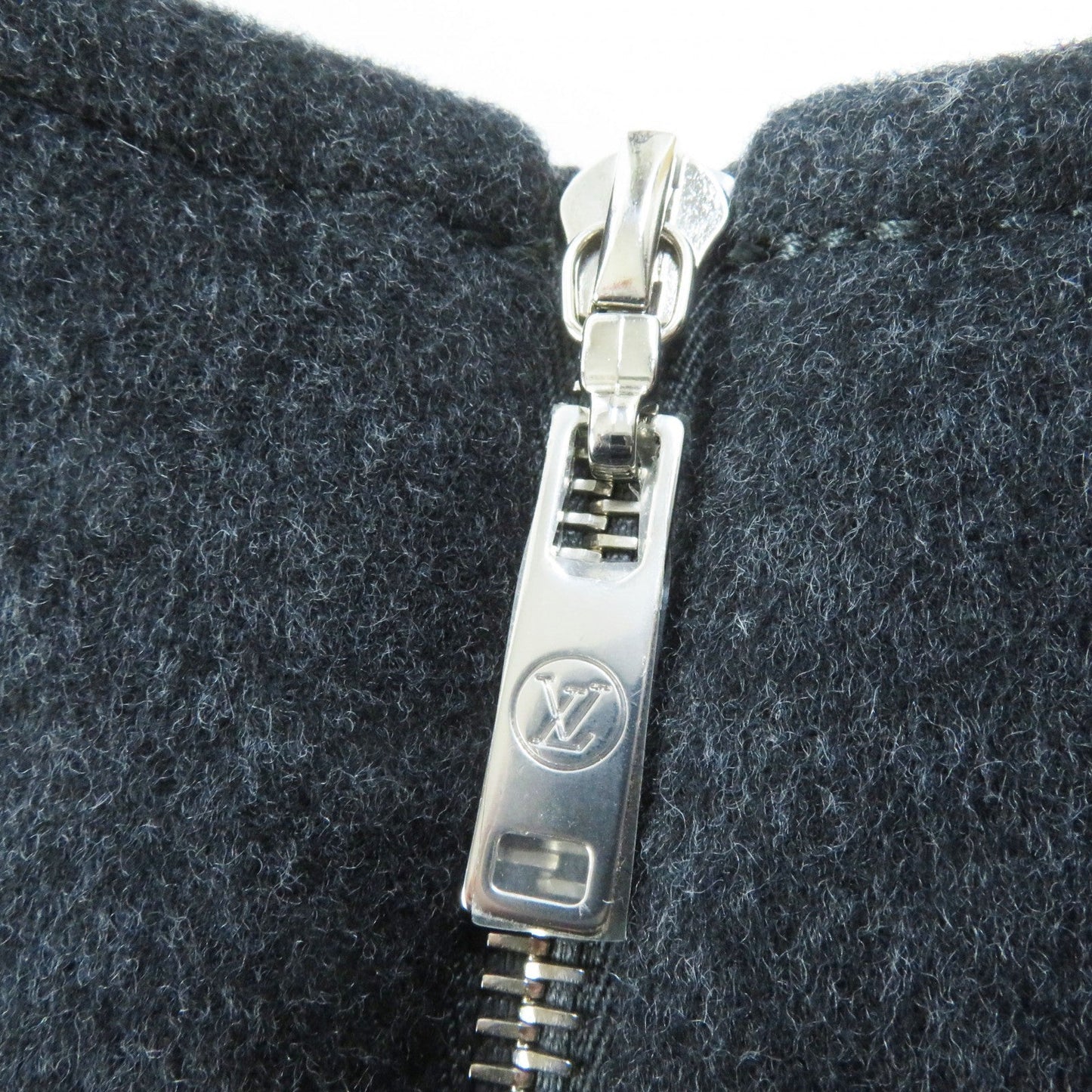 Louis Vuitton Wool Silk Monogram Dress