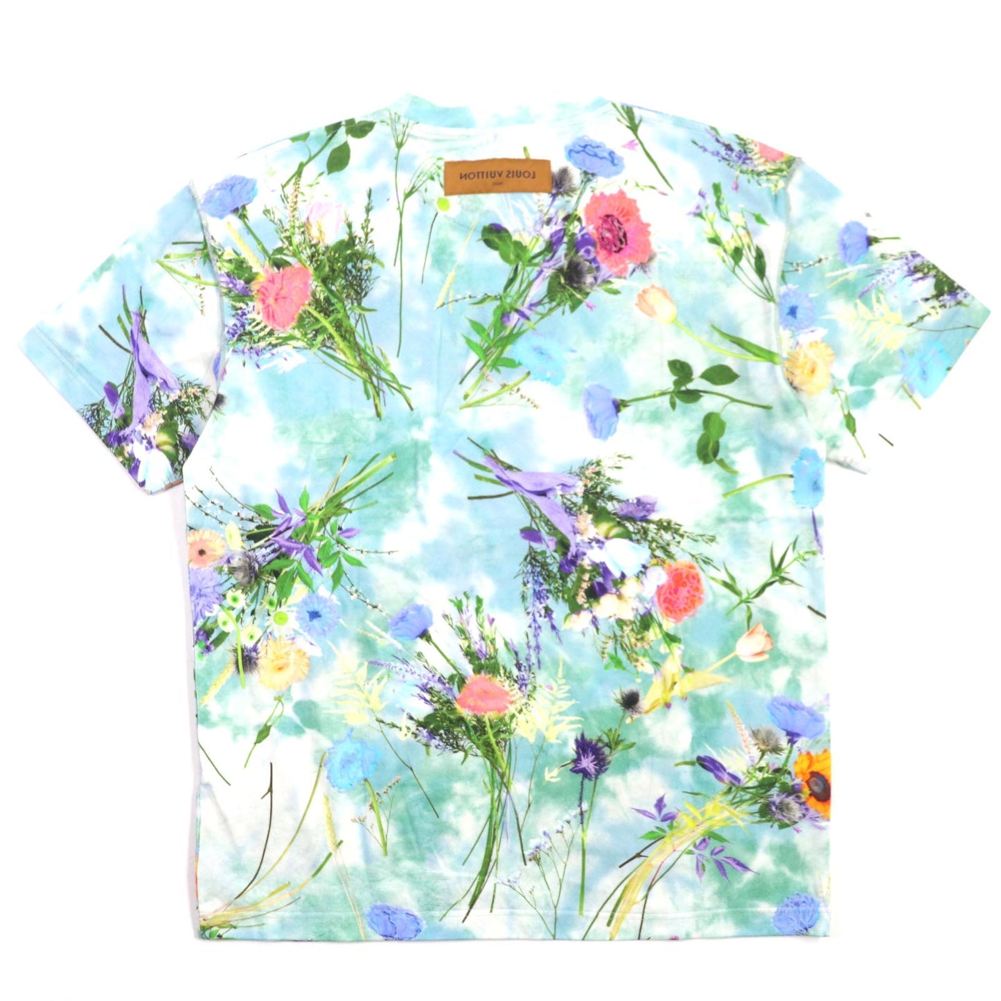 Louis Vuitton Floral Embroidered Crew Neck T-Shirt