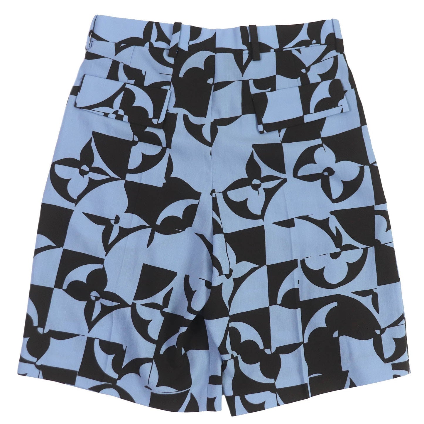 Louis Vuitton Monogram Flower Pleated Shorts