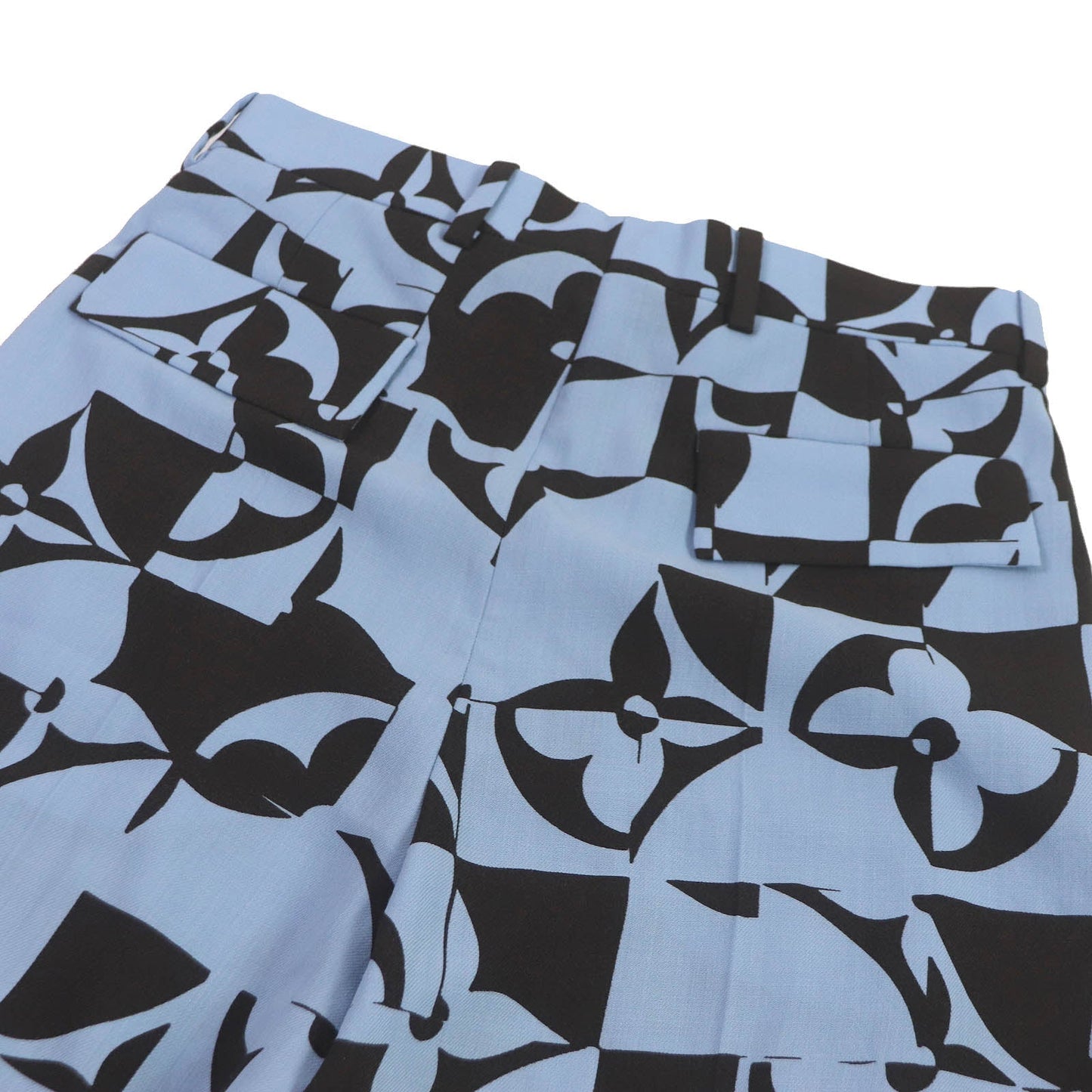 Louis Vuitton Monogram Flower Pleated Shorts