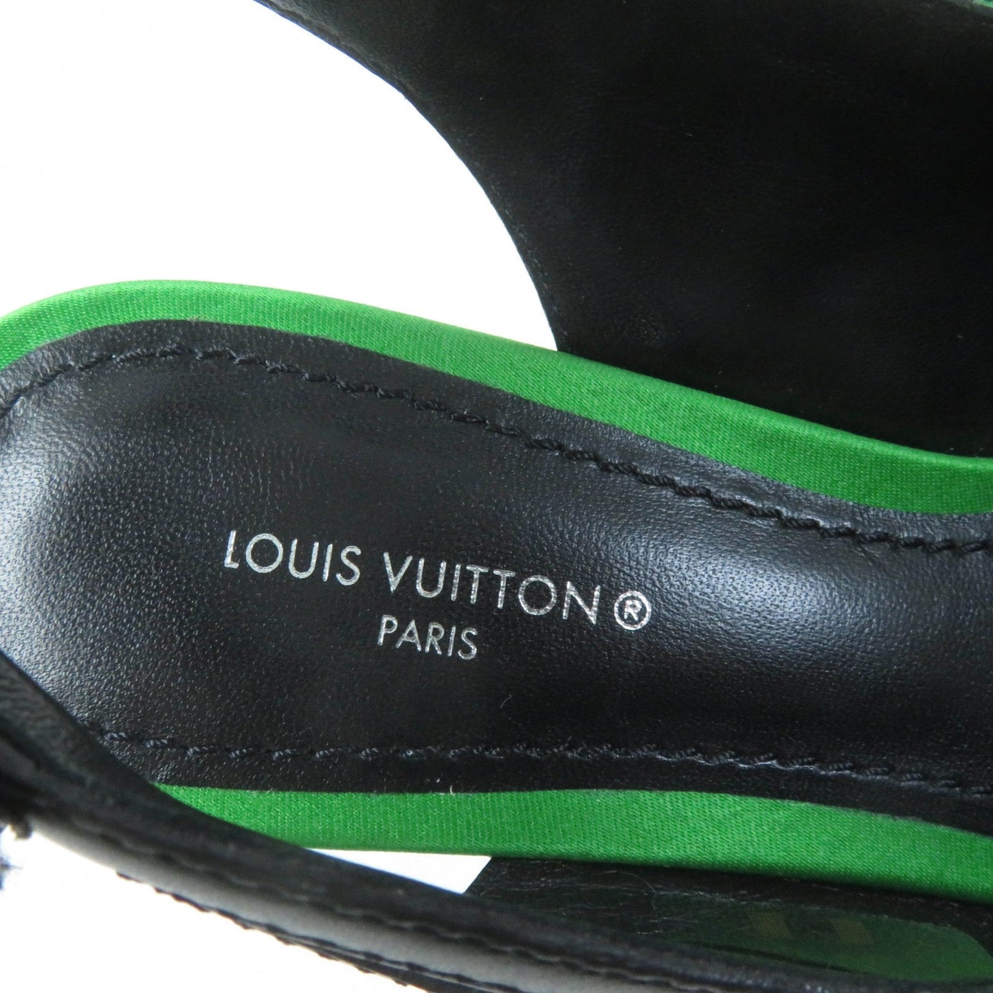 Louis Vuitton Pointed Toe Back Strap Pumps