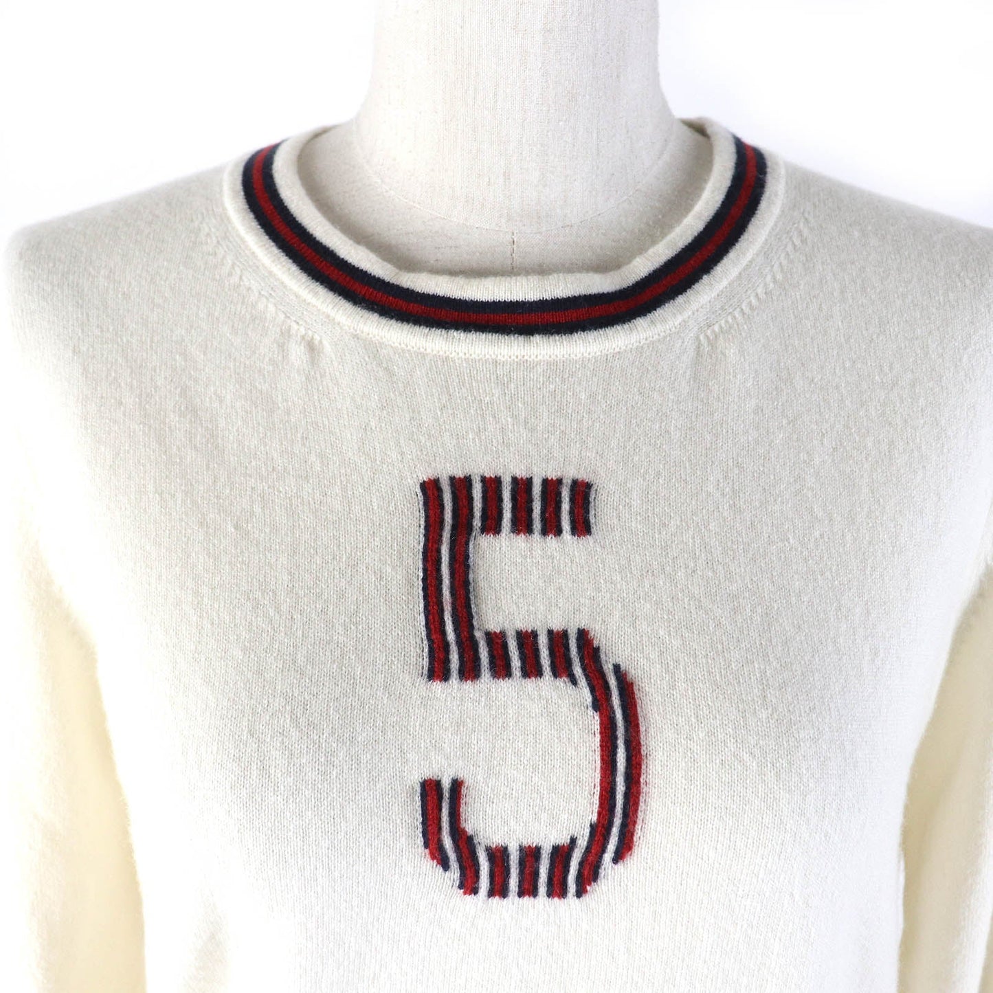 Chanel No5 Cashmere Crew Neck Sweater 38