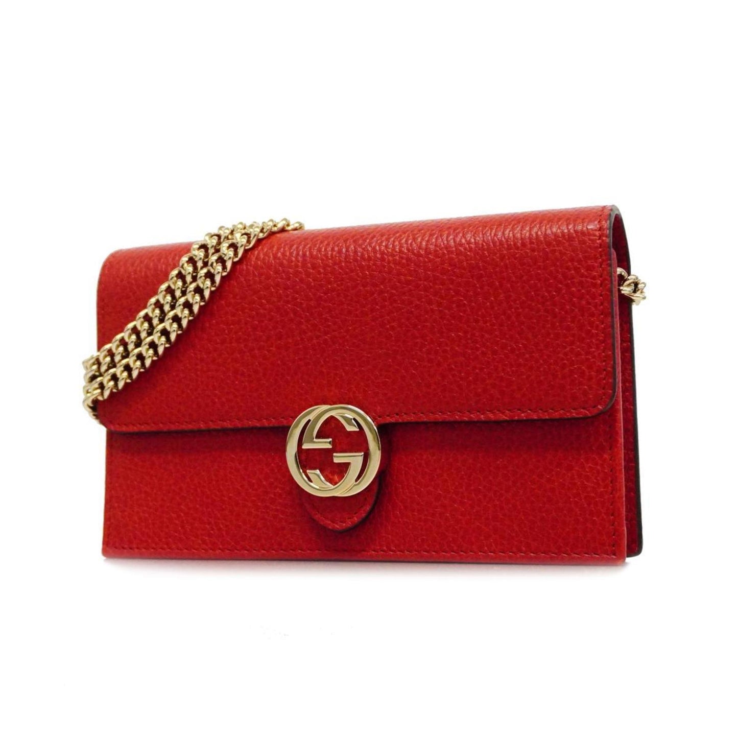 Luxury Gucci Trending 2025 Interlocking G  Leather Wallet  ()