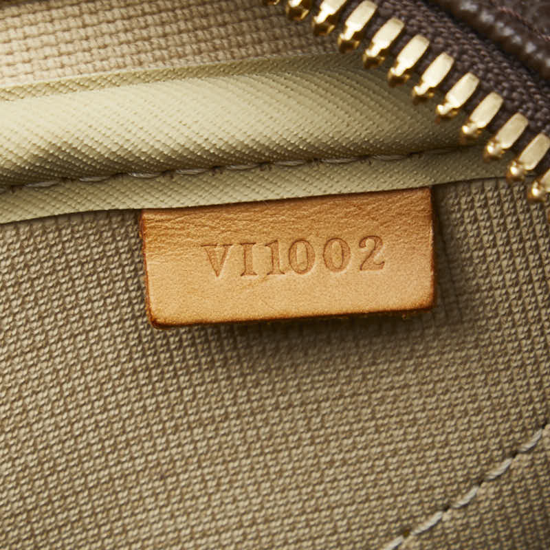 Louis Vuitton Monogram Evasion Boston Bag Travel Bag M41443 Brown PVC Leather  Louis Vuitton