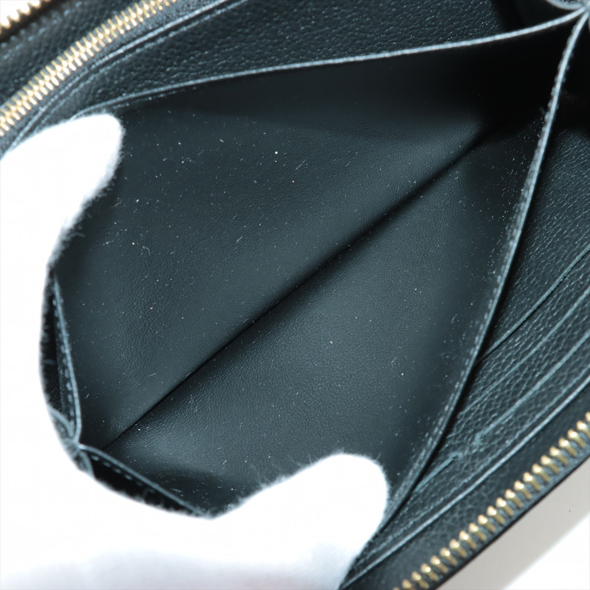 Louis Vuitton Monogram Amplant  Wallet M61864 Noneir Round Zip Wallet