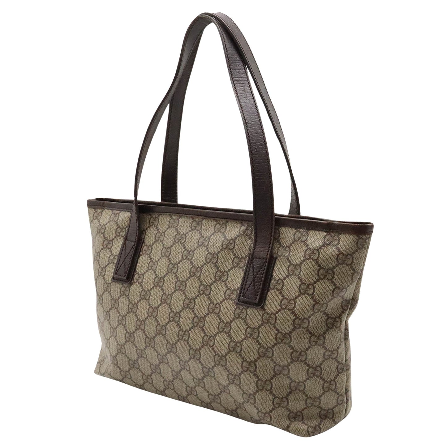 Gucci Gg Plus  Canvas Tote Bag
