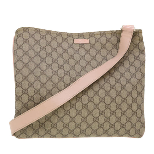 Luxury Gucci Trending 2025 GG Canvas Shoulder Bag PVC Leather Beige