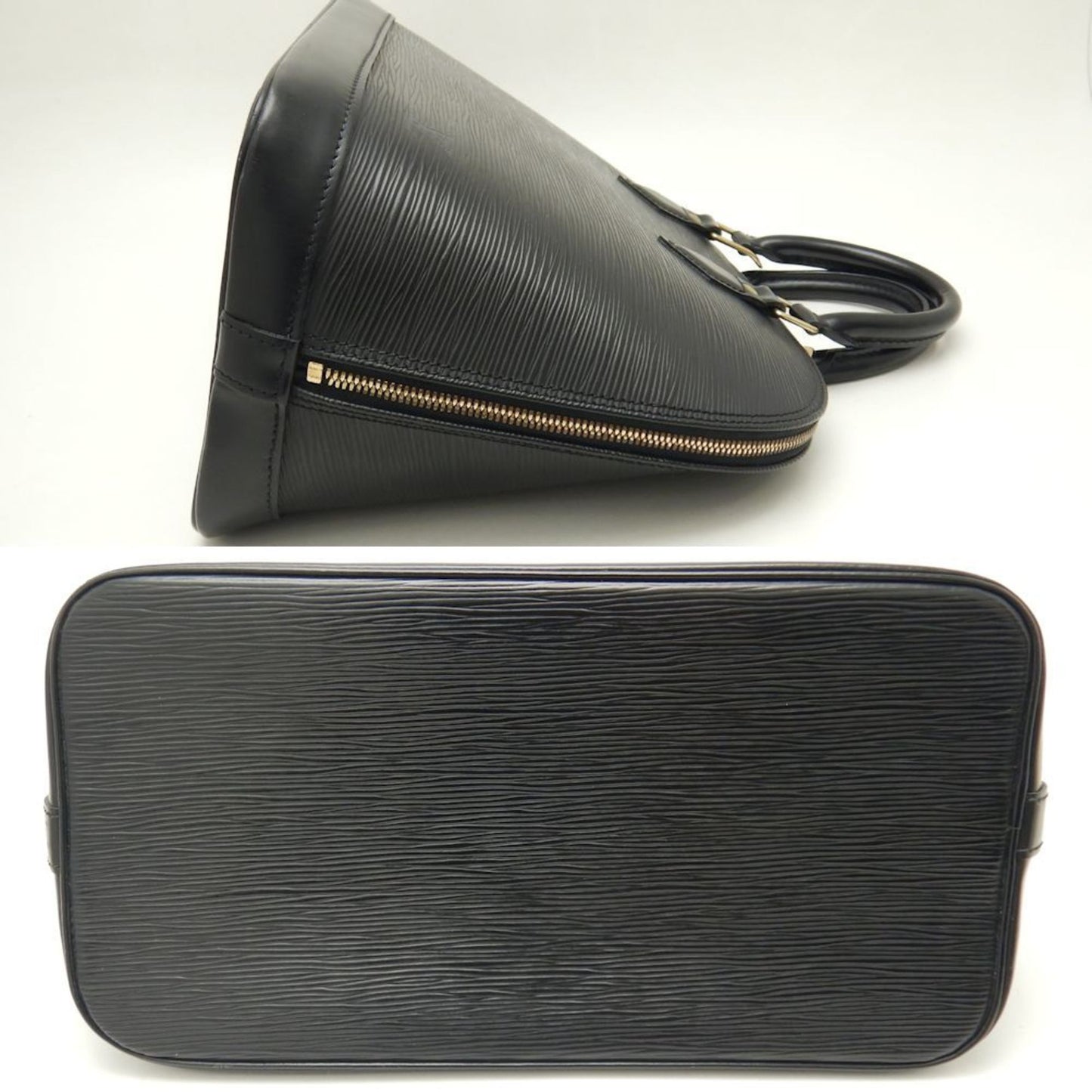 Louis Vuitton Alma  Leather Handbag ()